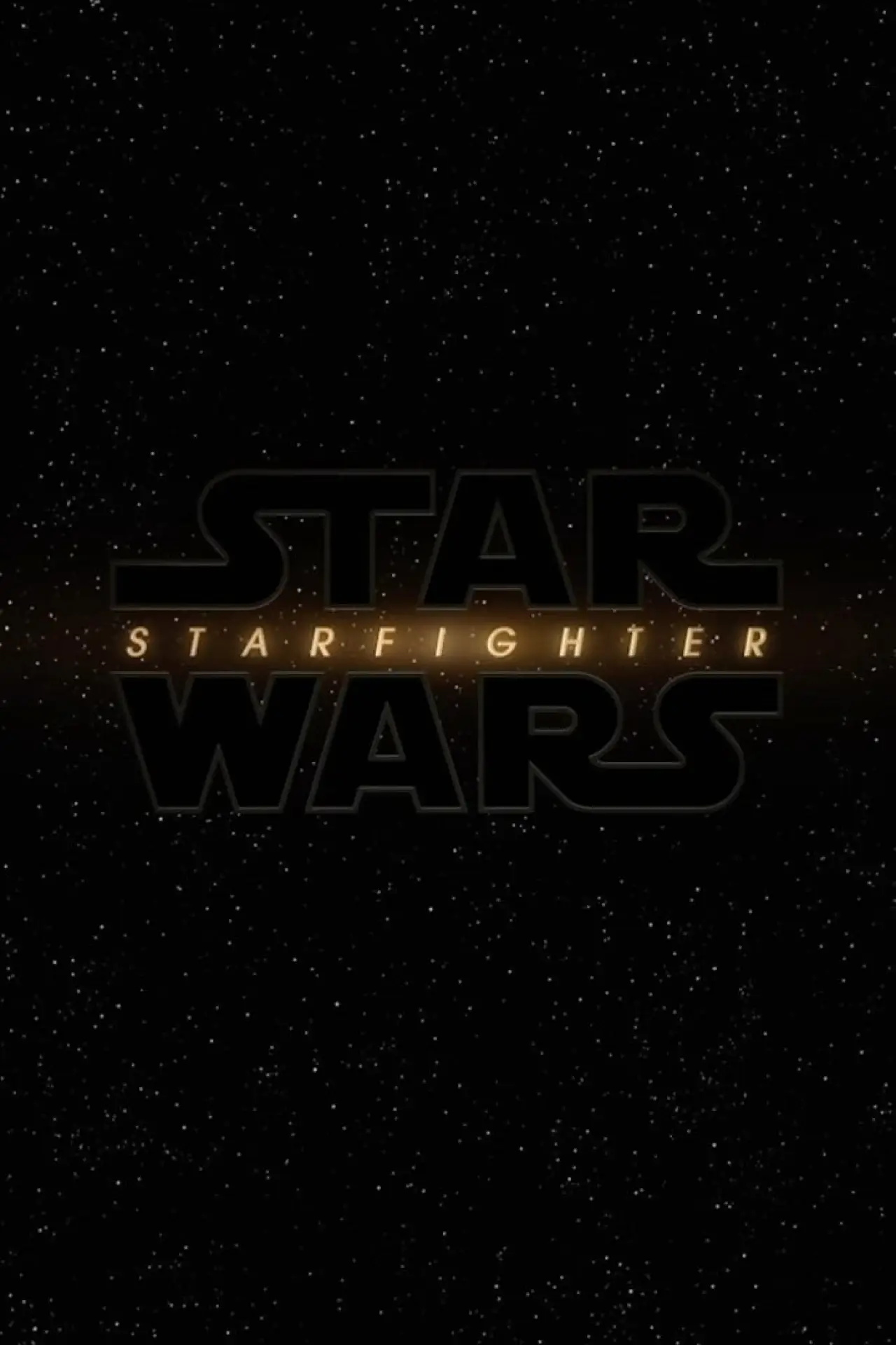 Movie poster "Star Wars: Starfighter"