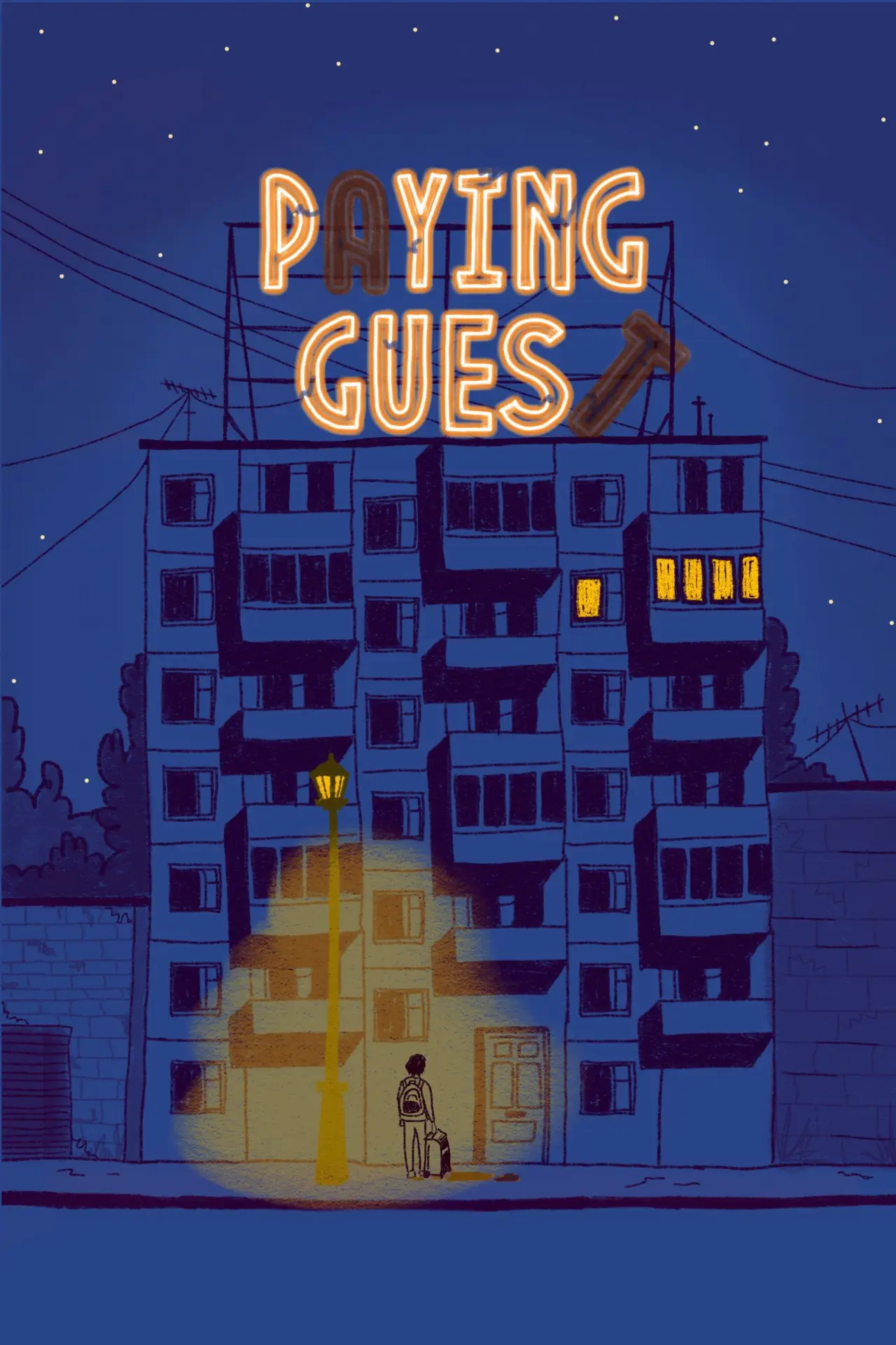 Movie poster "Paying Guest"