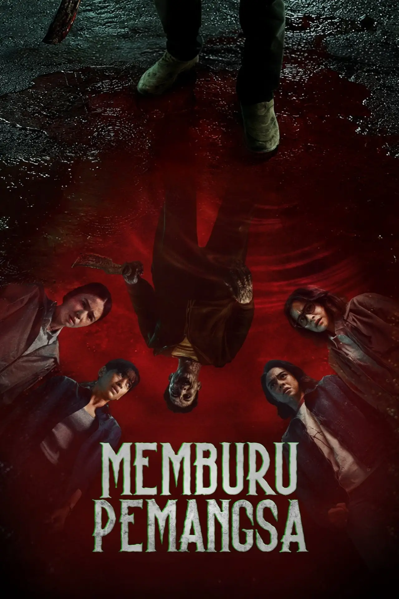 Movie poster "Memburu Pemangsa"
