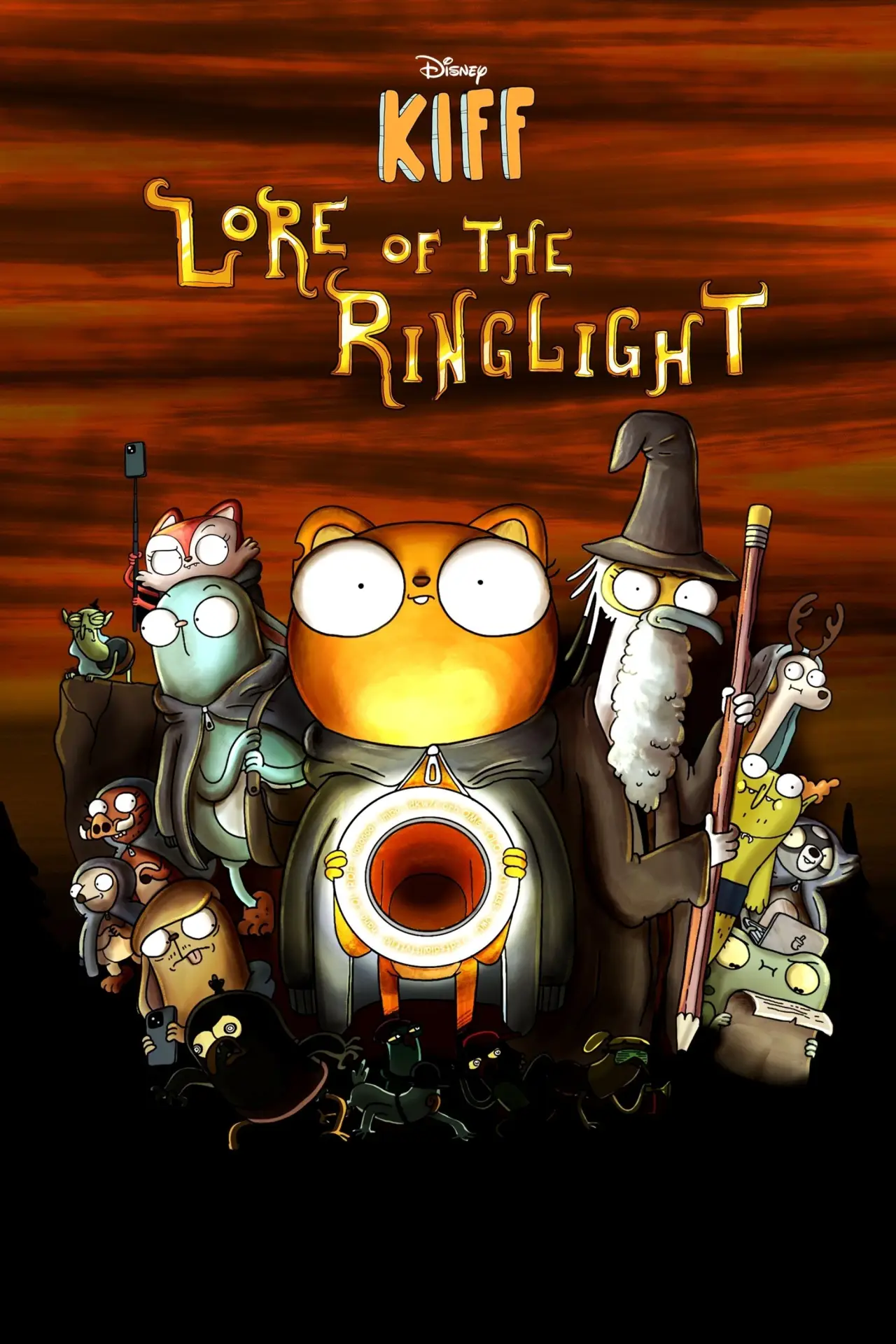 Movie poster "Kiff Lore of the Ring Light"