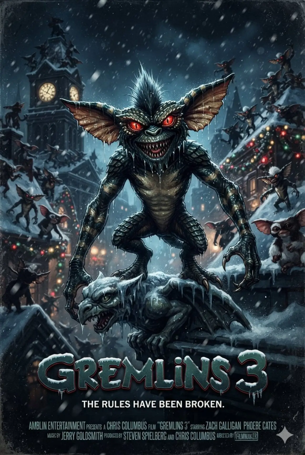 Movie poster "Gremlins 3"