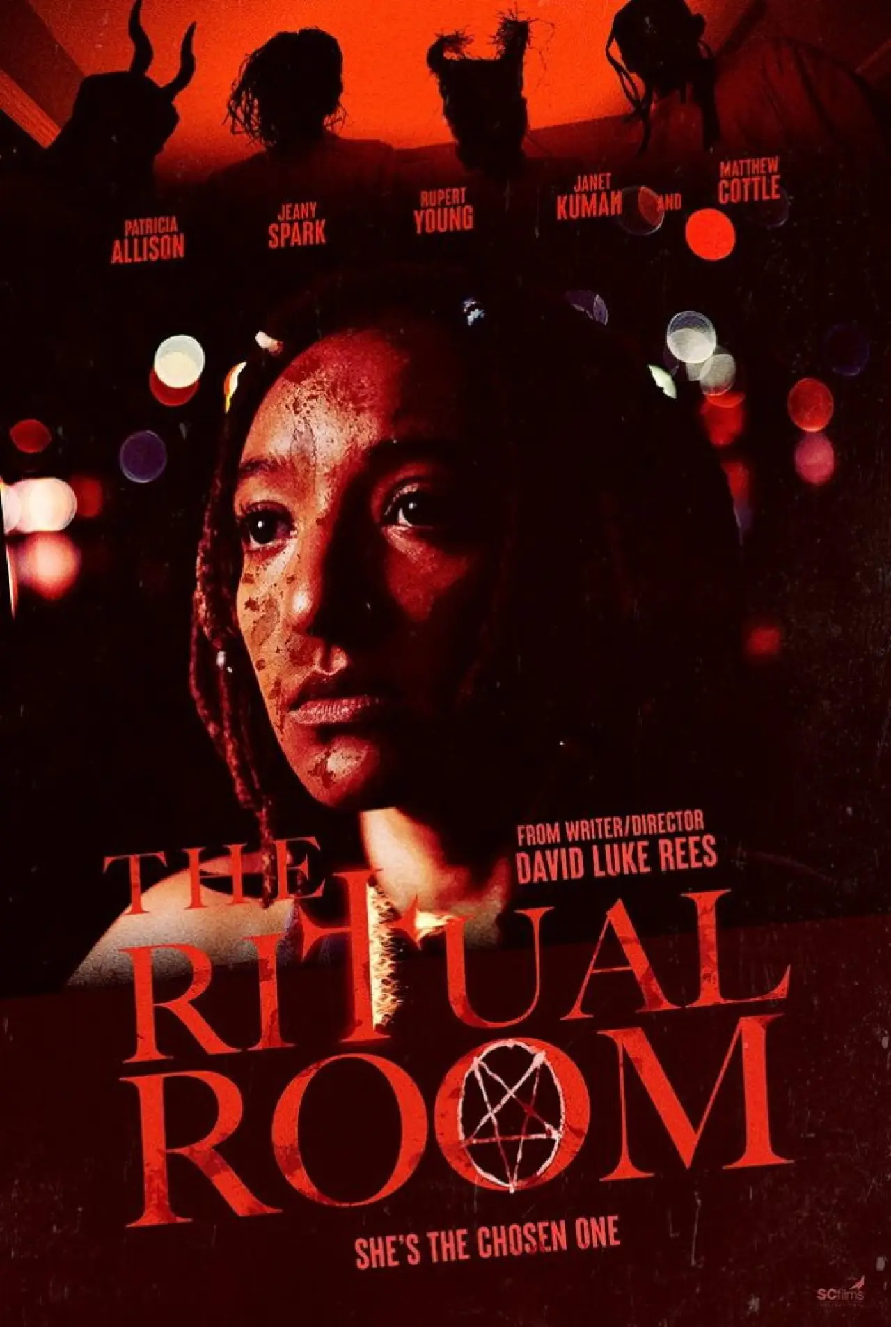 Movie poster "By the Throat"