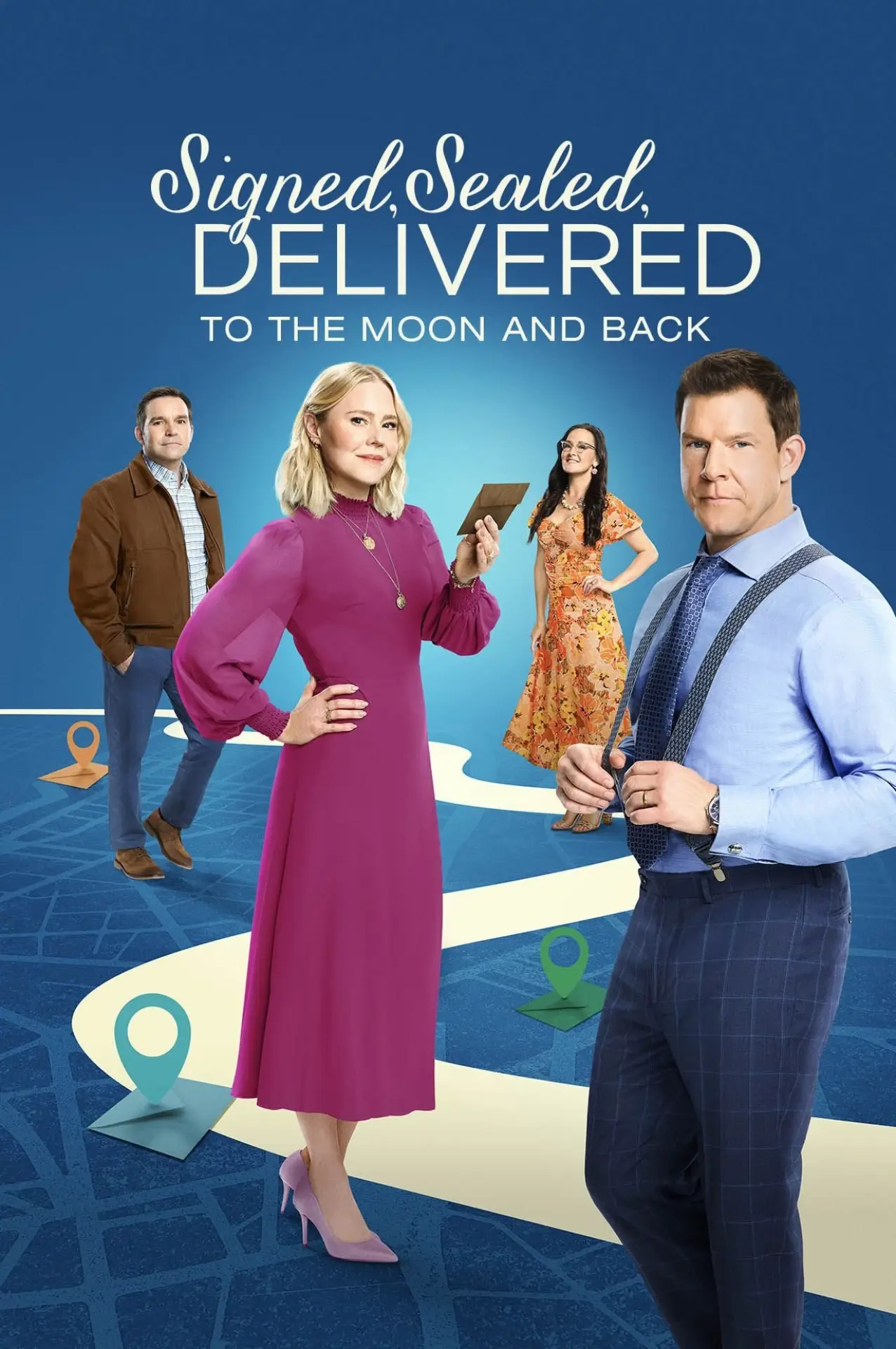 Movie poster "Signed, Sealed, Delivered: To the Moon and Back"