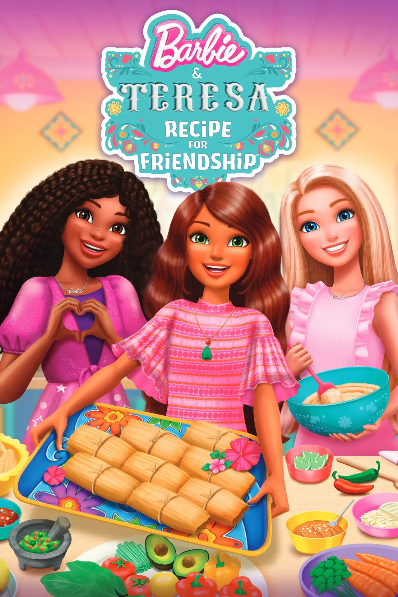 Movie poster "Barbie & Teresa: Recipe for Friendship"
