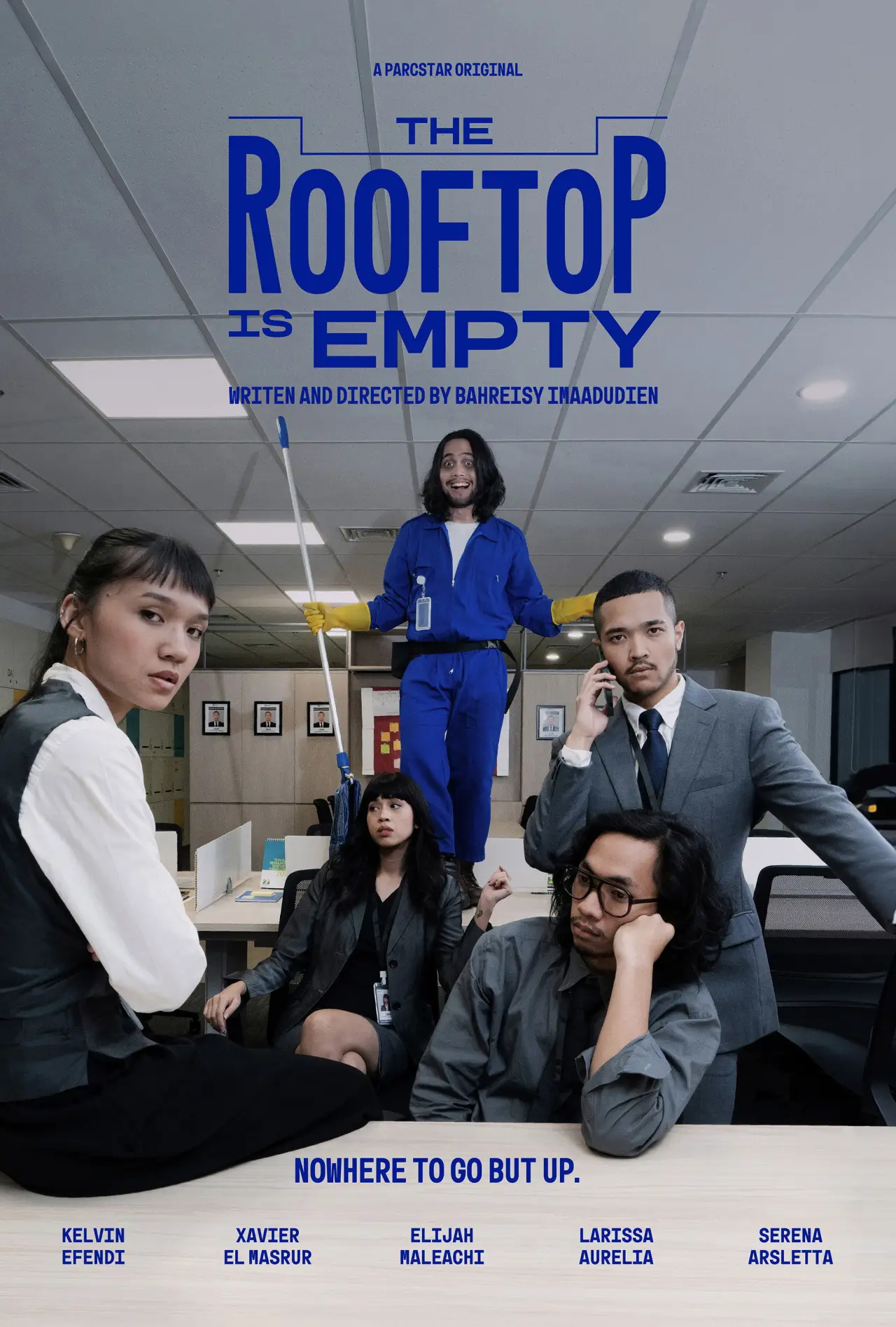 Movie poster "The Rooftop is Empty"