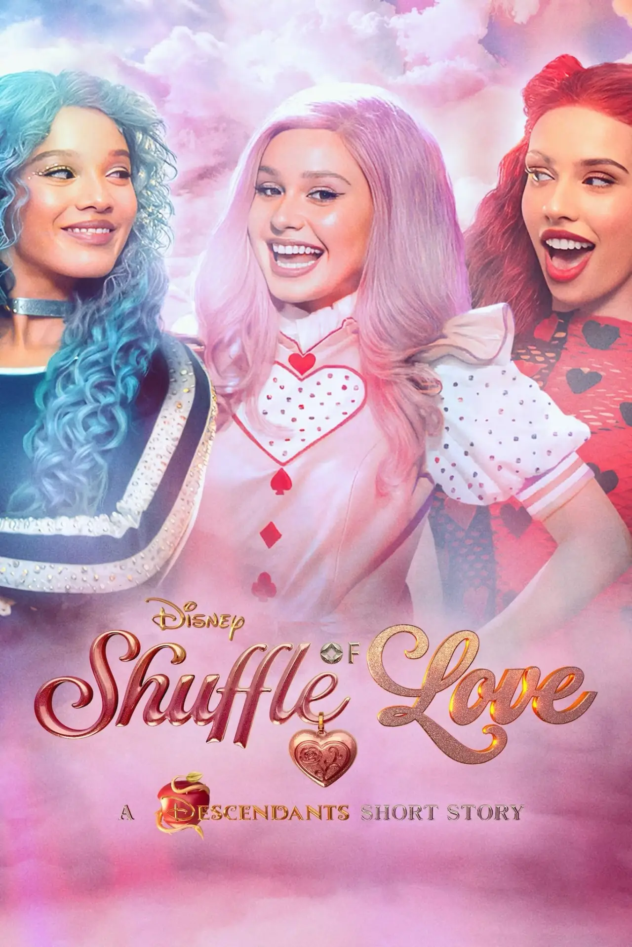 Movie poster "Shuffle of Love: A Descendants Short Story"
