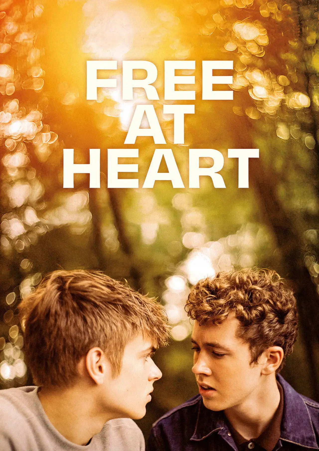 Movie poster "Free at Heart"
