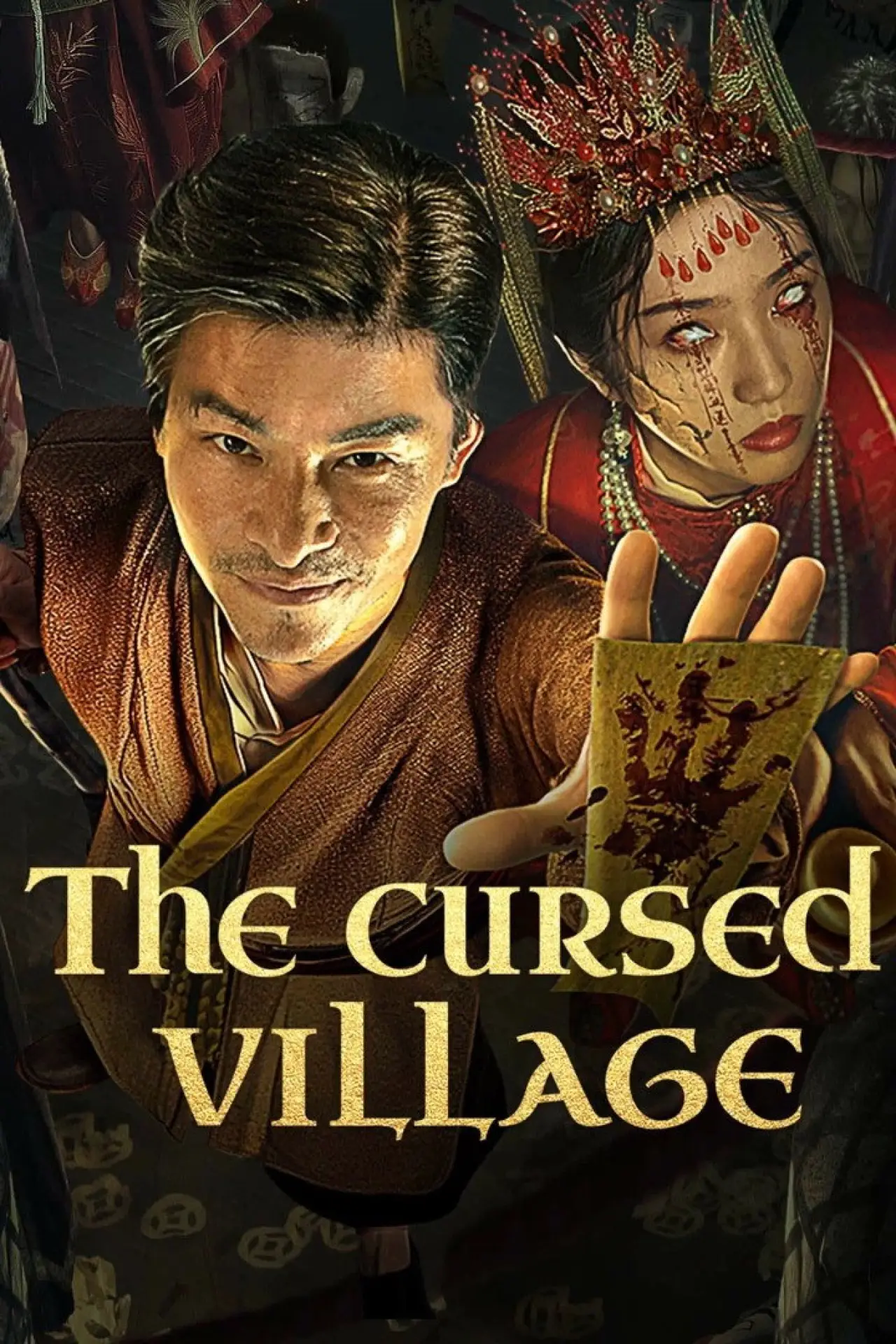 Movie poster "The Cursed Village"