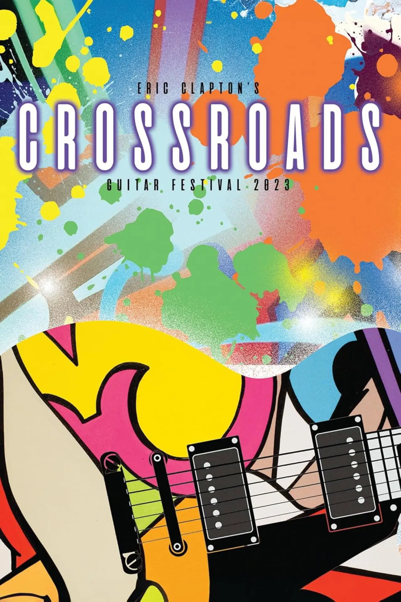 Movie poster "Eric Clapton’s Crossroads Guitar Festival 2023"