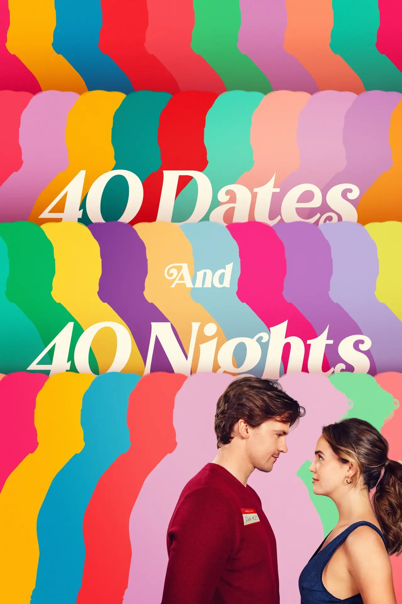 Movie poster "40 Dates and 40 Nights"