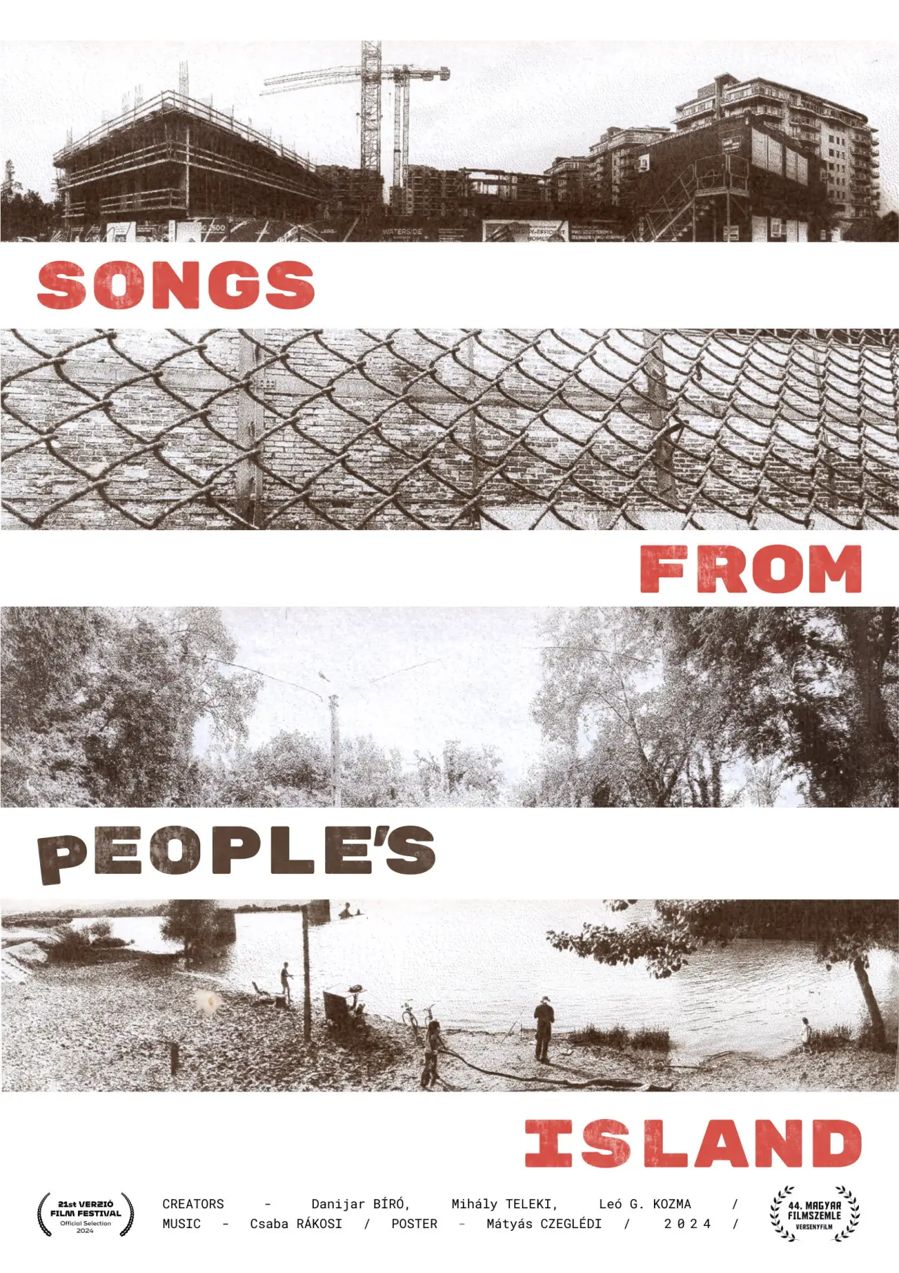 Movie poster "Songs from People’s Island"