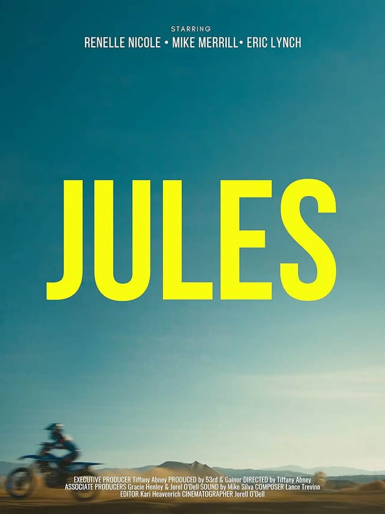 Movie poster "Jules"