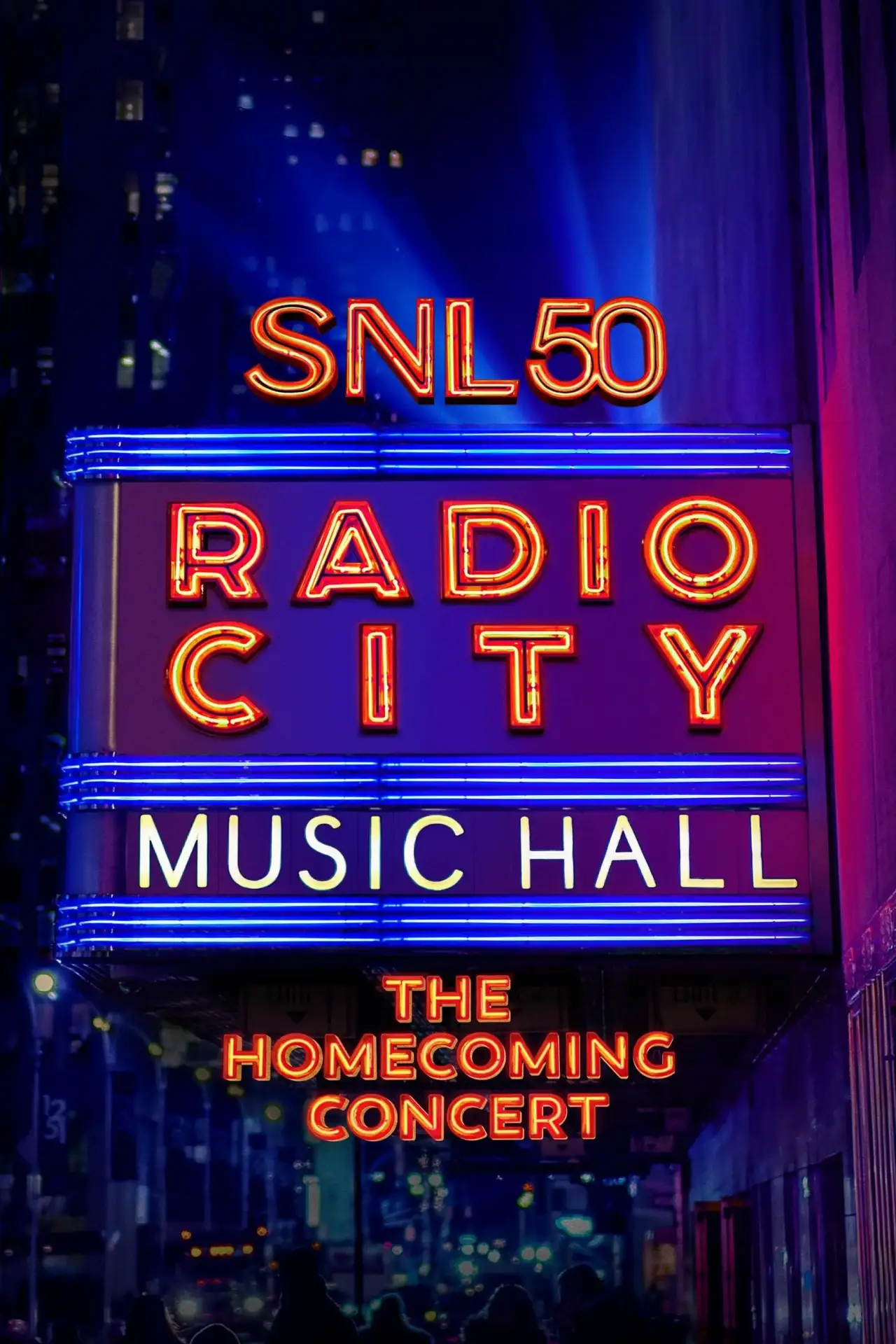 Movie poster "SNL50: The Homecoming Concert"
