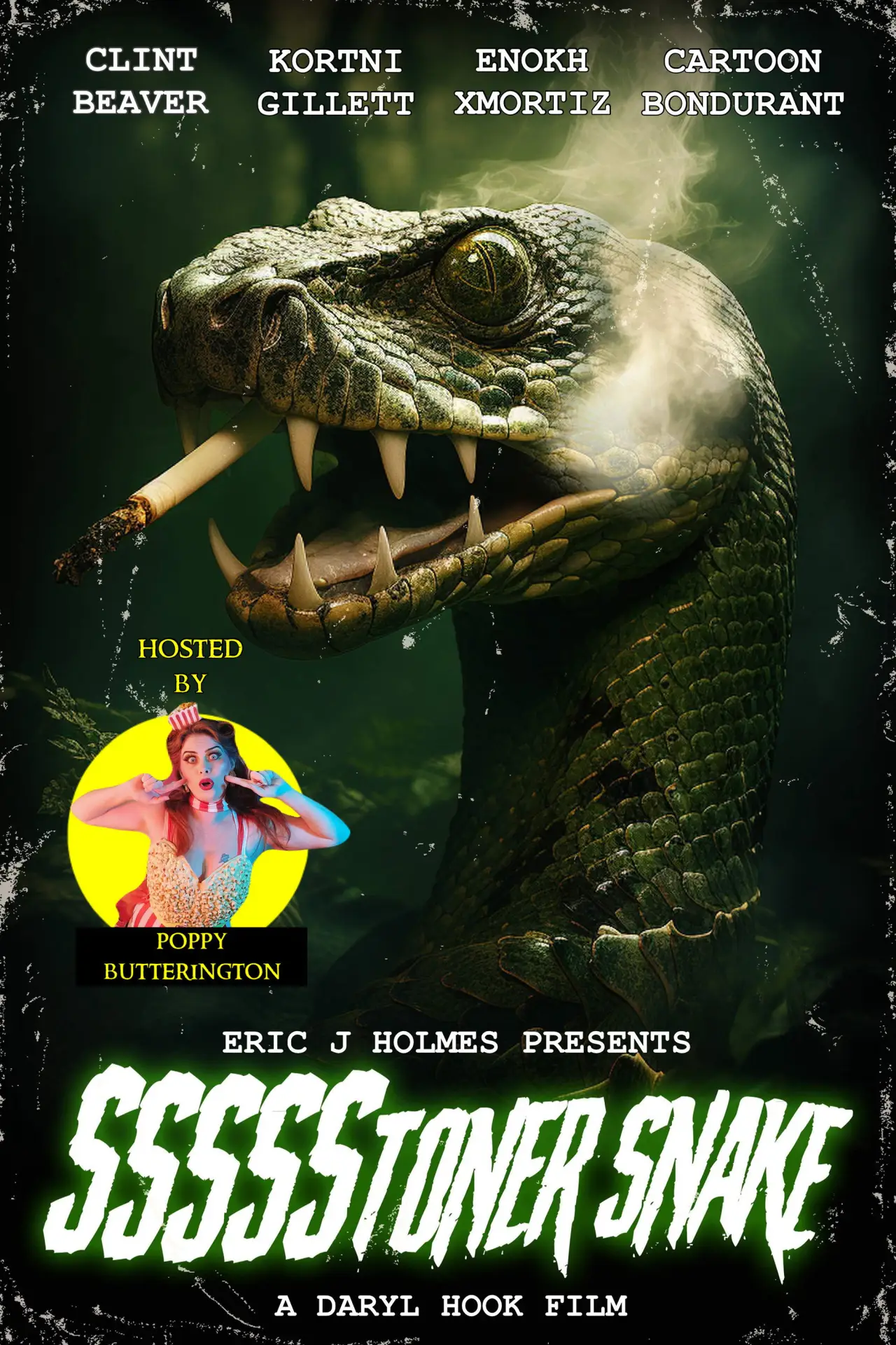 Movie poster "Ssssstoner Snake"