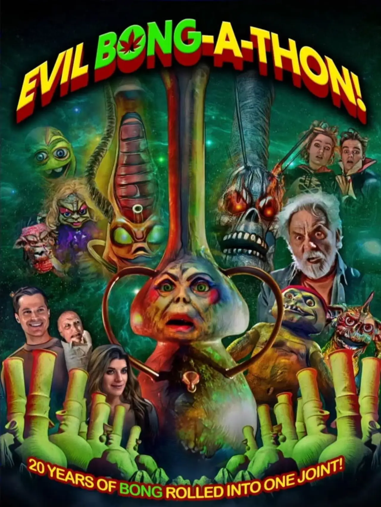 Movie poster "Evil Bong-A-Thon!"
