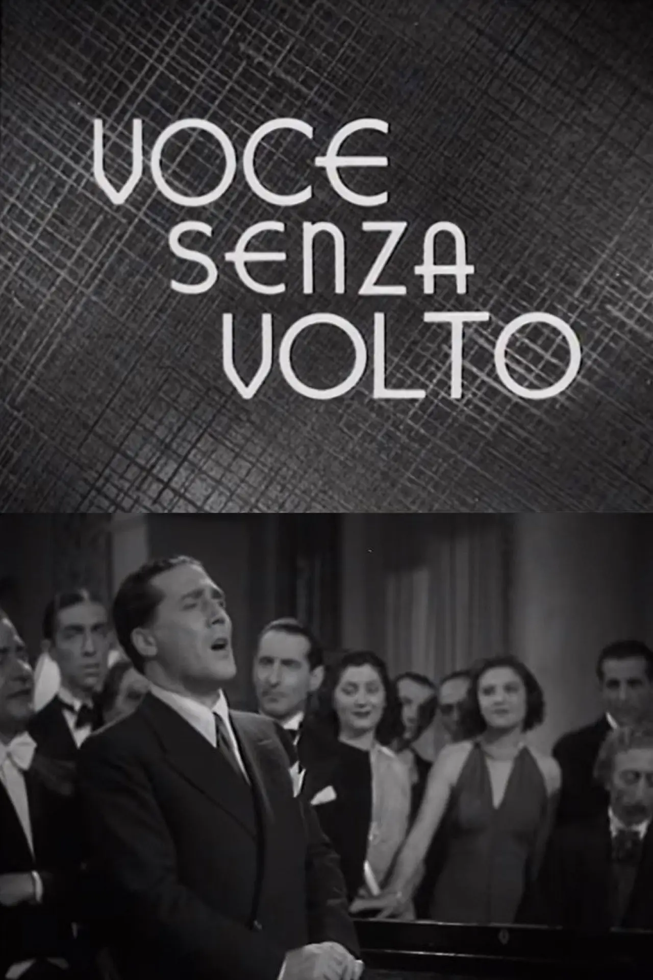 Movie poster "La voce senza volto"
