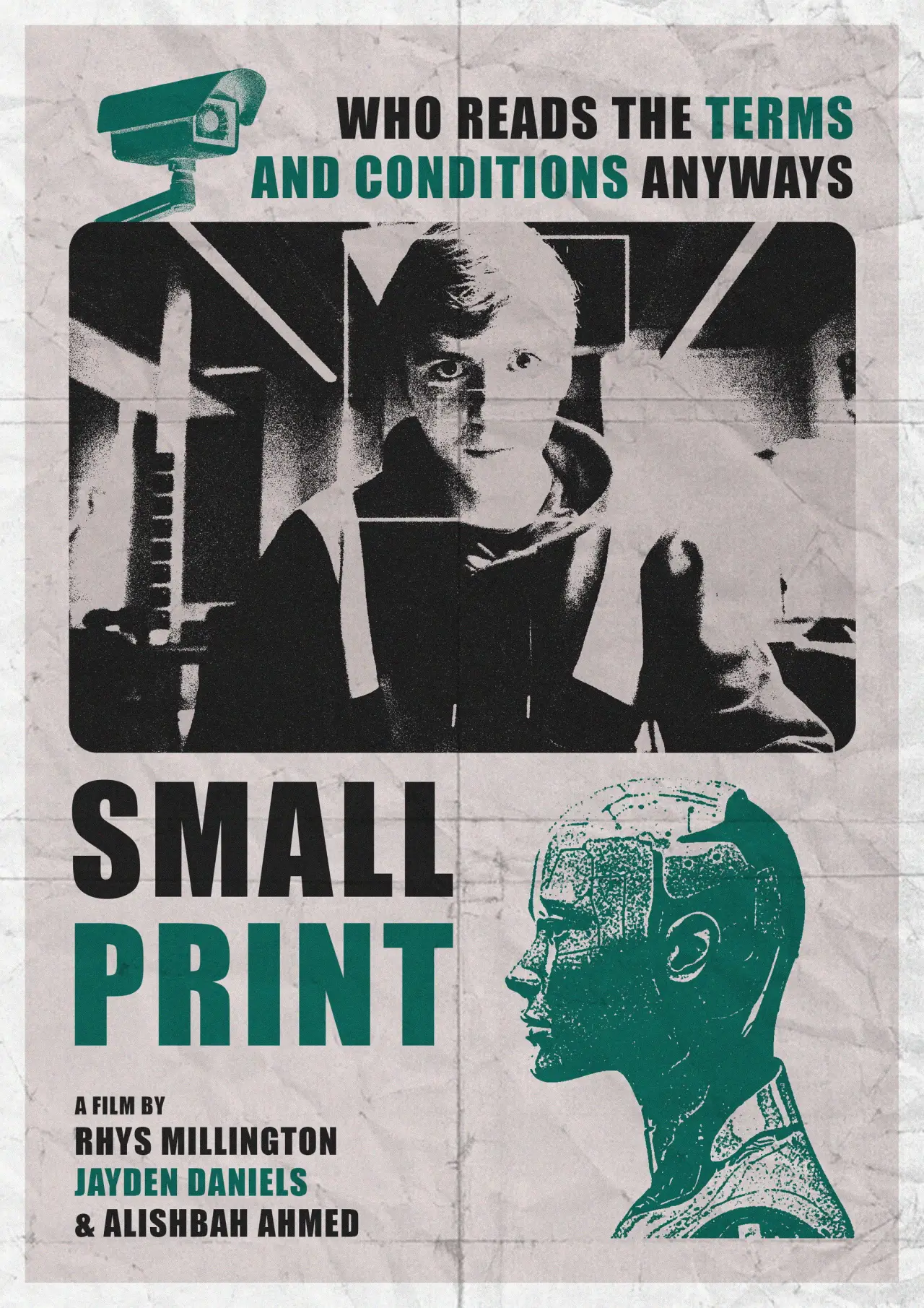 Movie poster "SMALL PRINT"