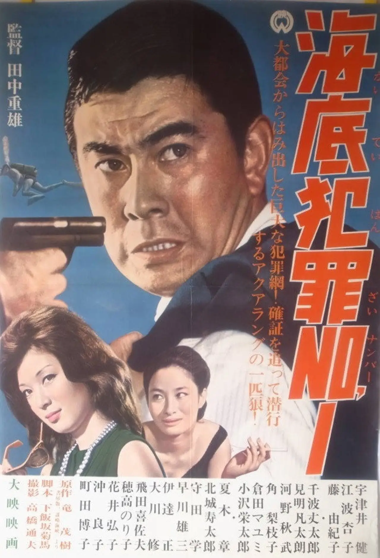 Movie poster "Ocean Floor Crime #1"
