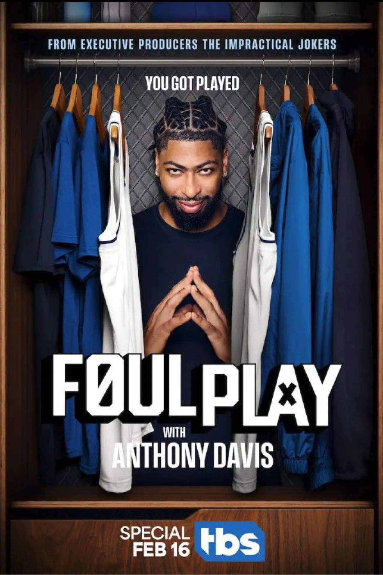 Movie poster "Foul Play with Anthony Davis"