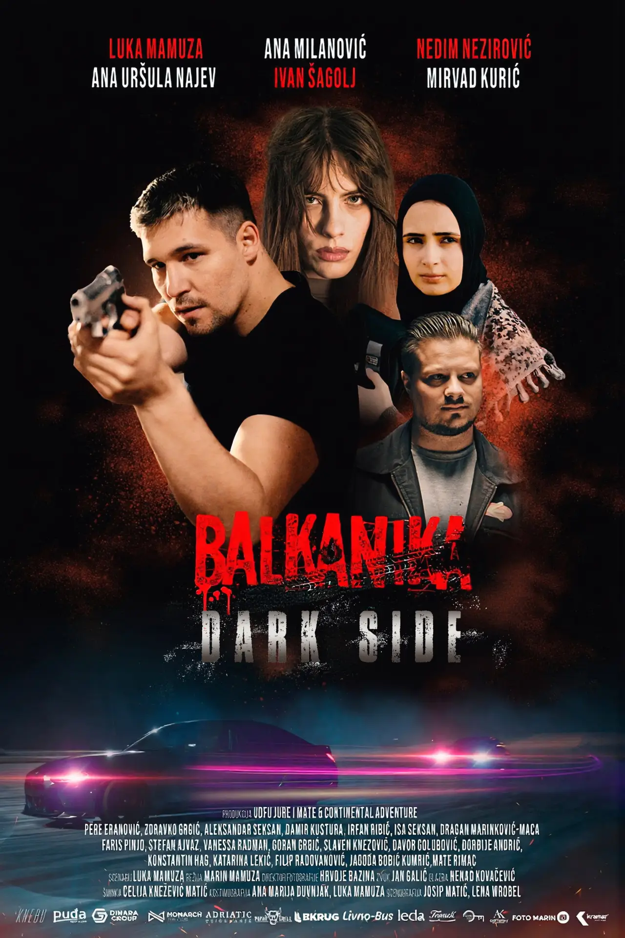 Movie poster "Balkanika: Dark Side"