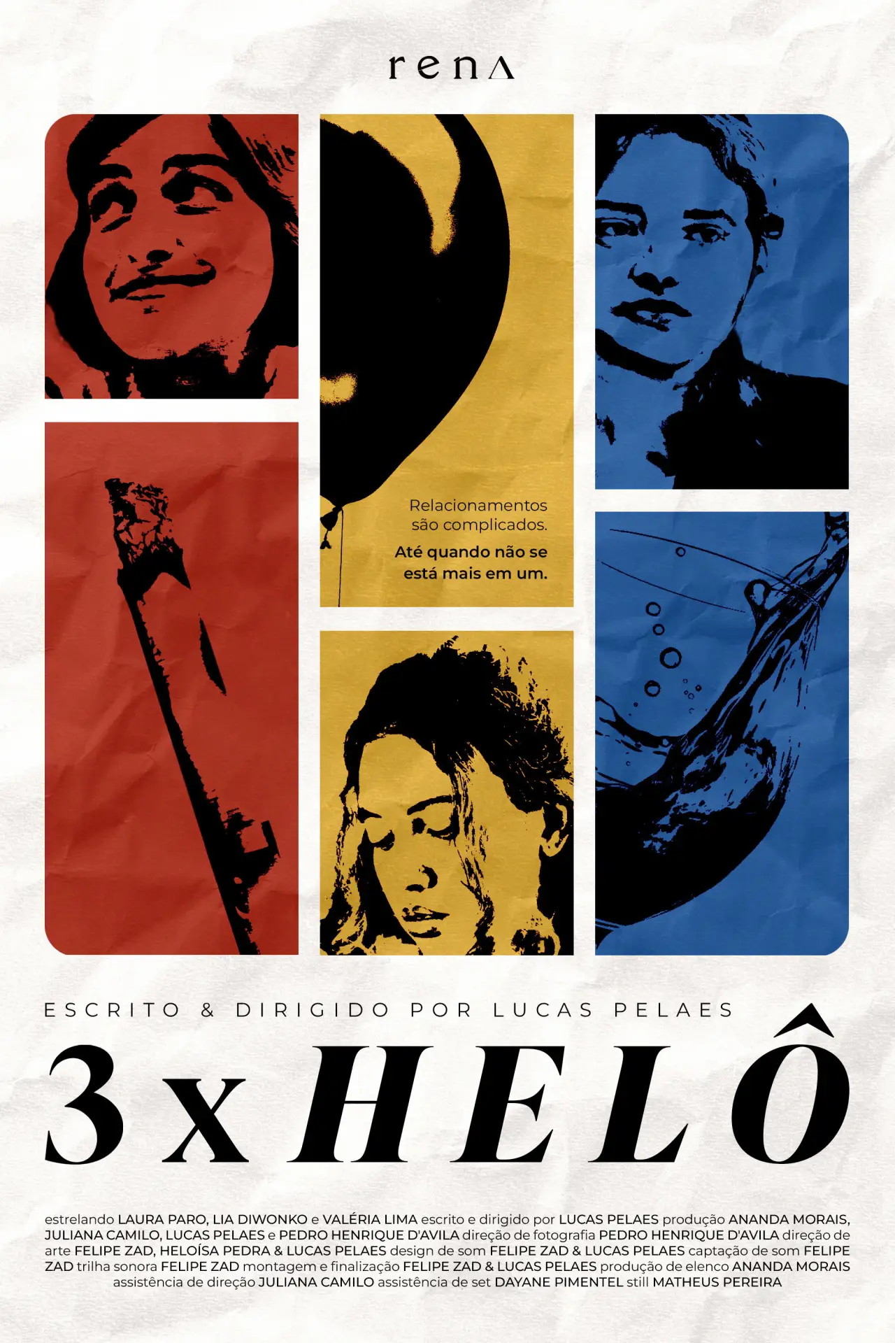 Movie poster "3xHelô"