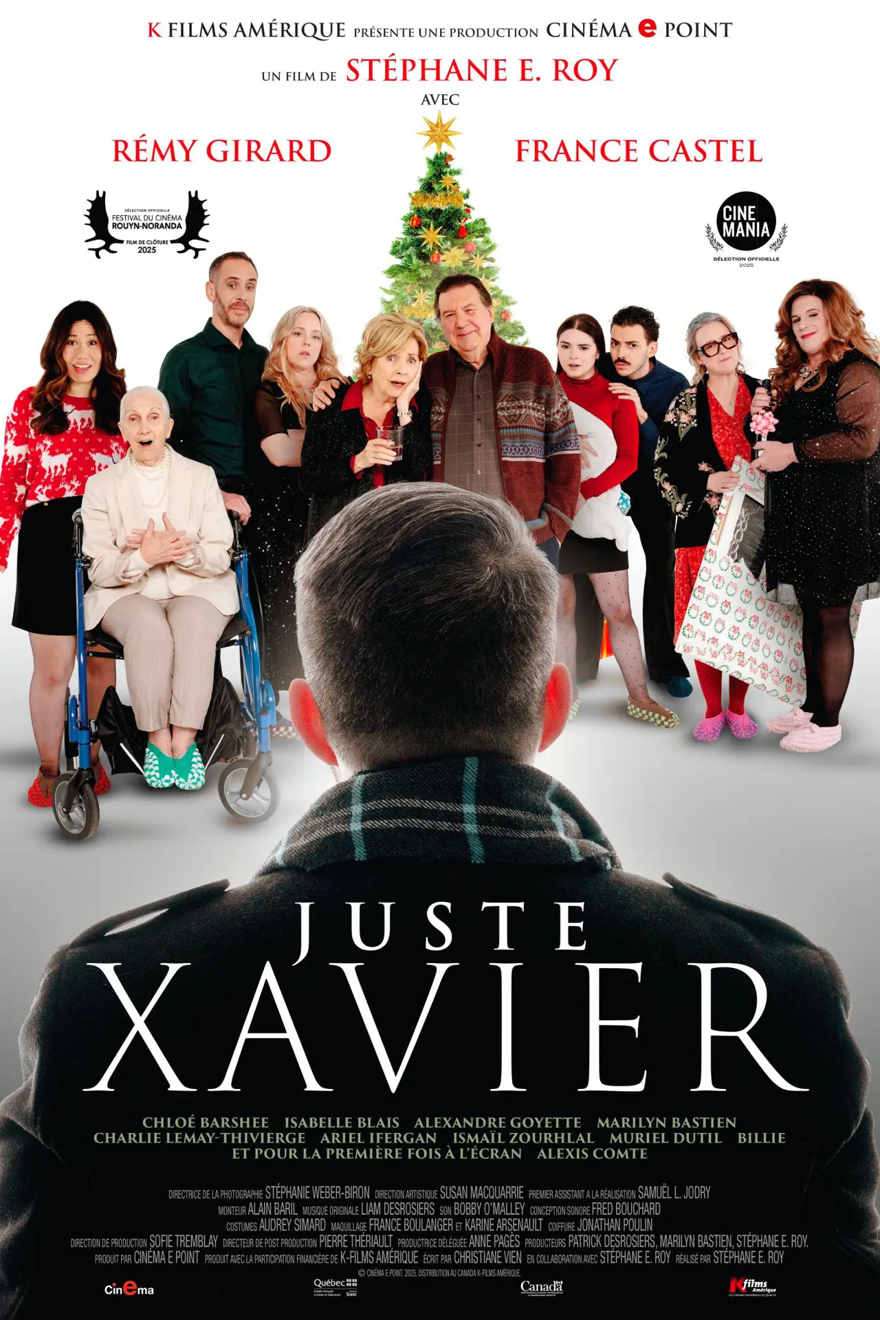 Movie poster "Juste Xavier"