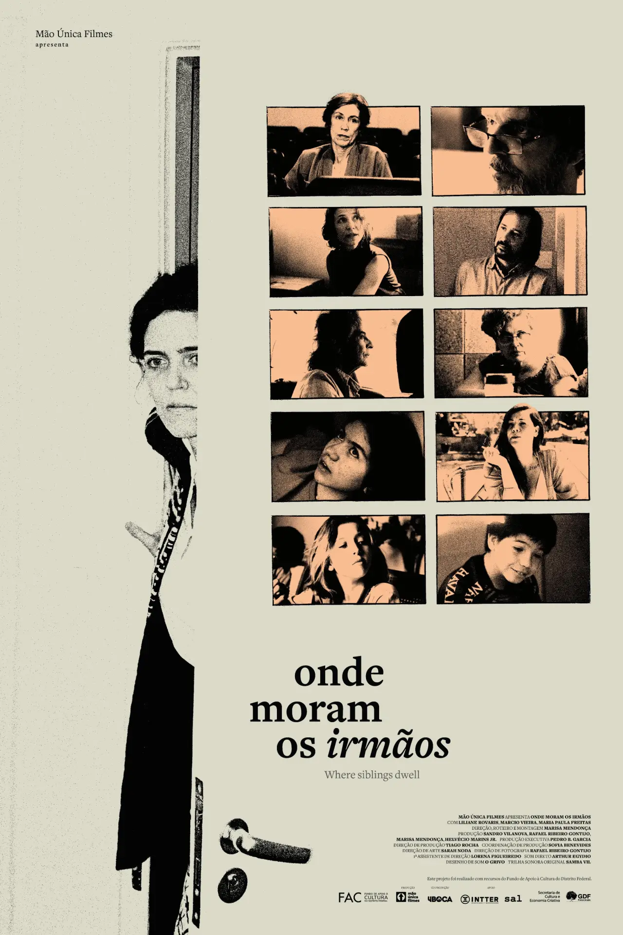 Movie poster "Onde Moram os Irmãos"