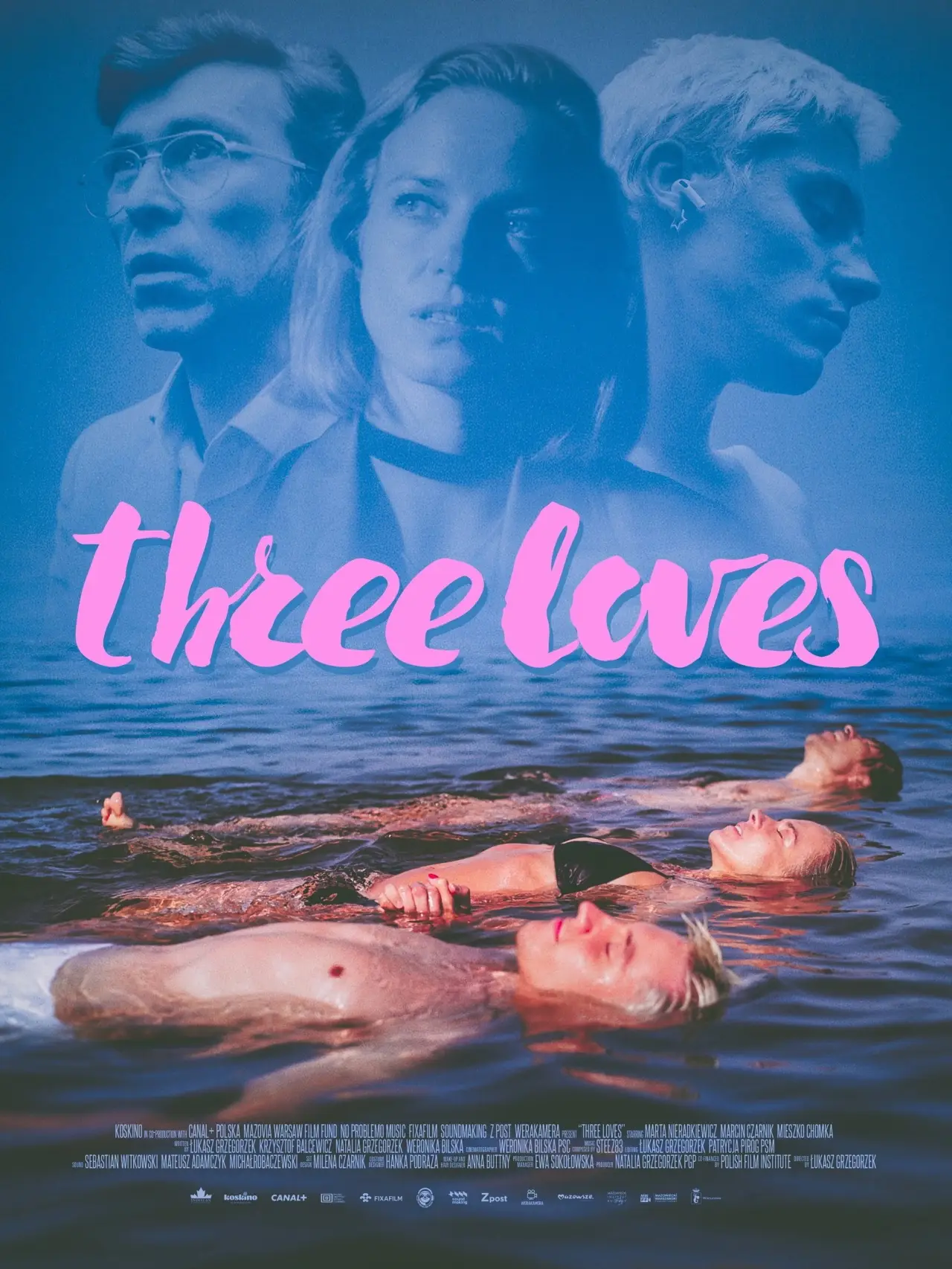 Movie poster "Three Loves"