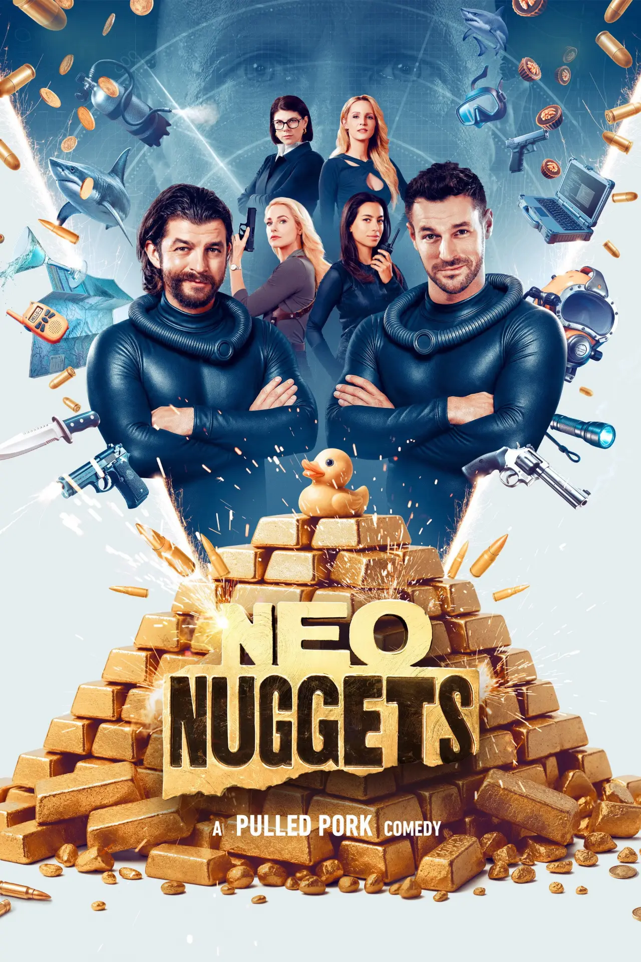 Movie poster "Neo Nuggets: A Pulled Pork Comedy"