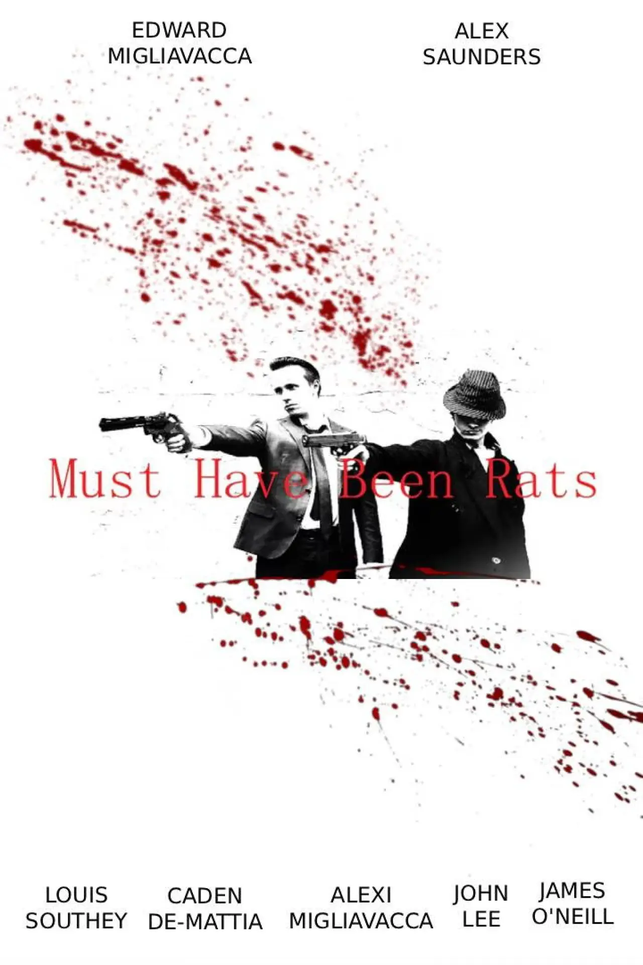 Movie poster "Must Have Been Rats"