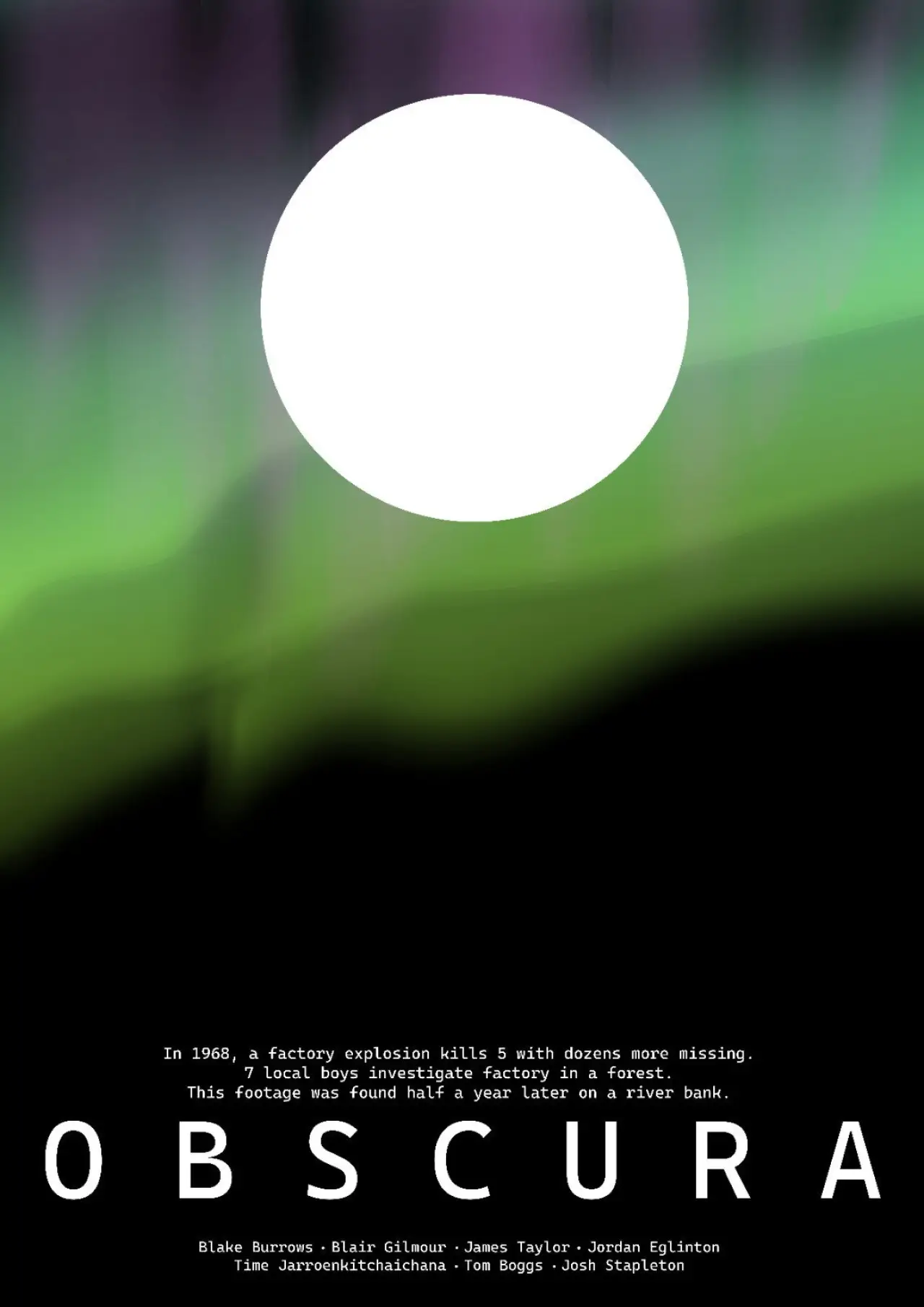 Movie poster "Obscura"