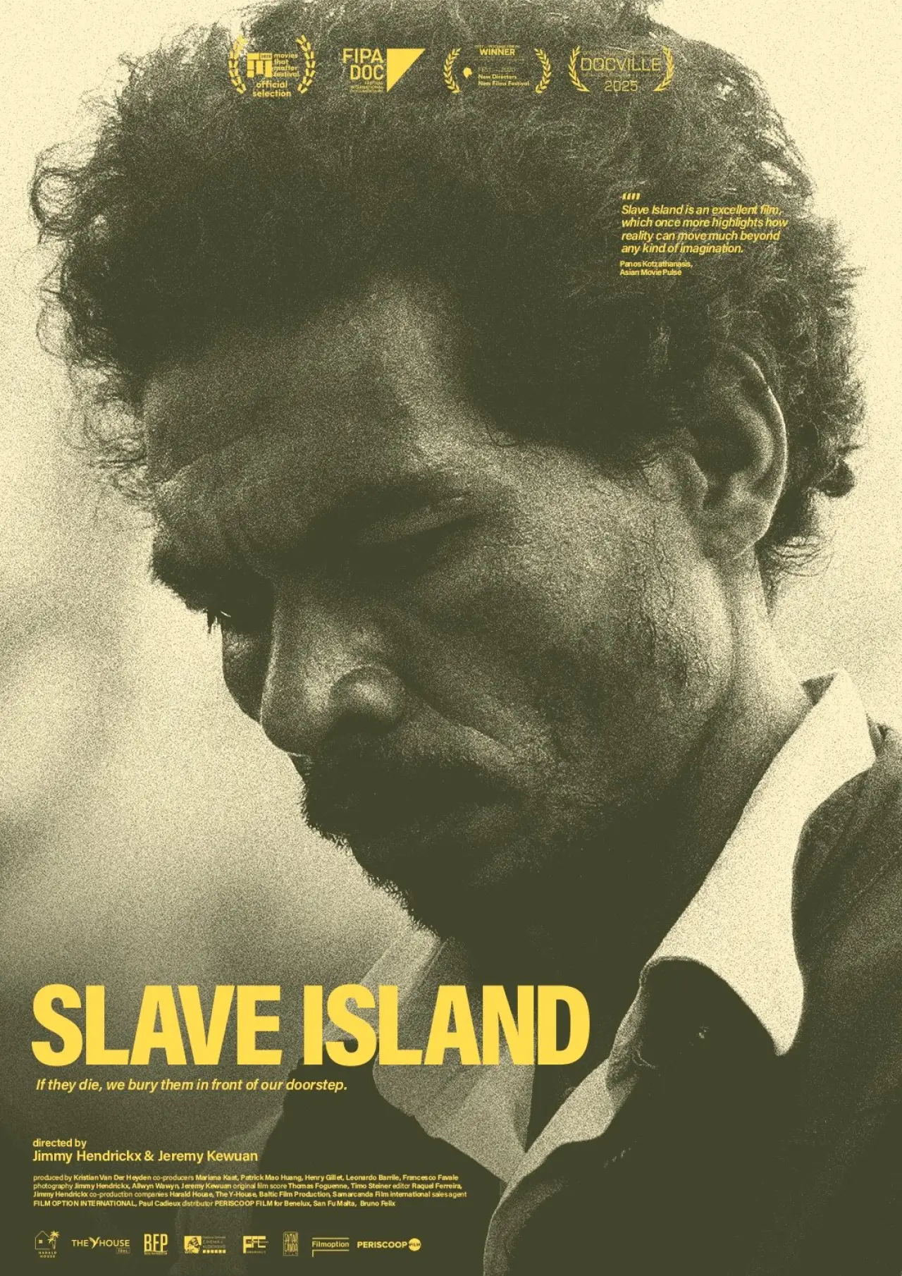 Movie poster "Slave Island"
