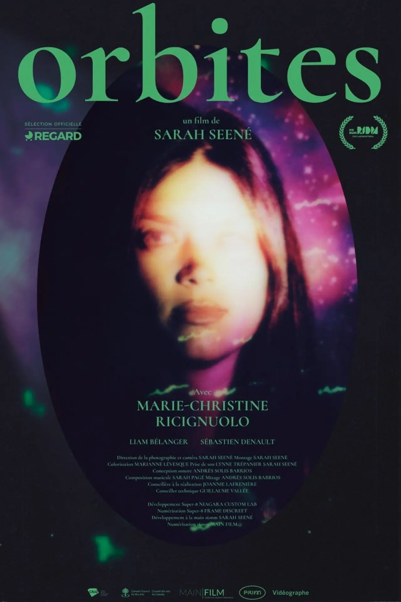 Movie poster "Orbites"
