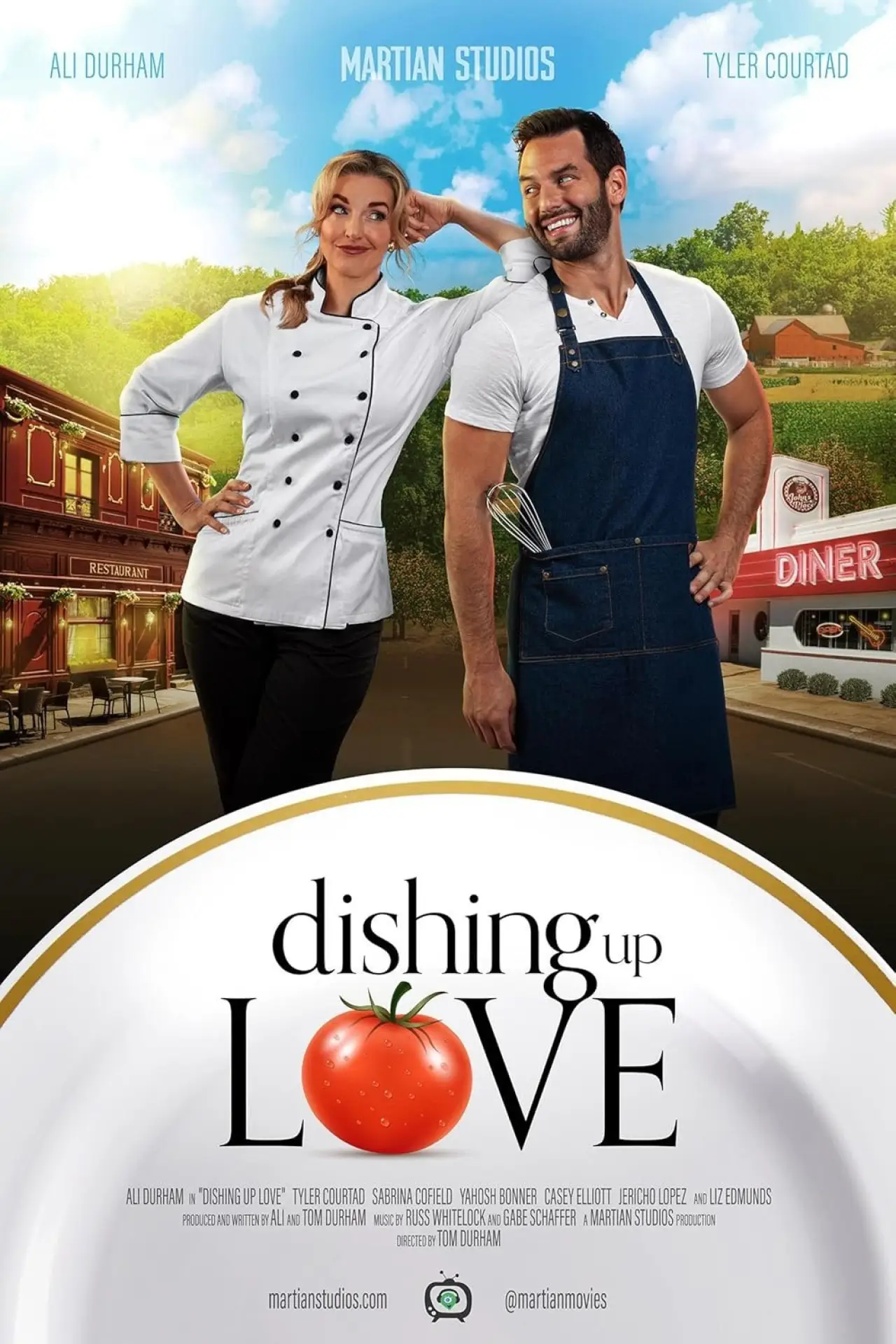 Movie poster "Dishing Up Love"