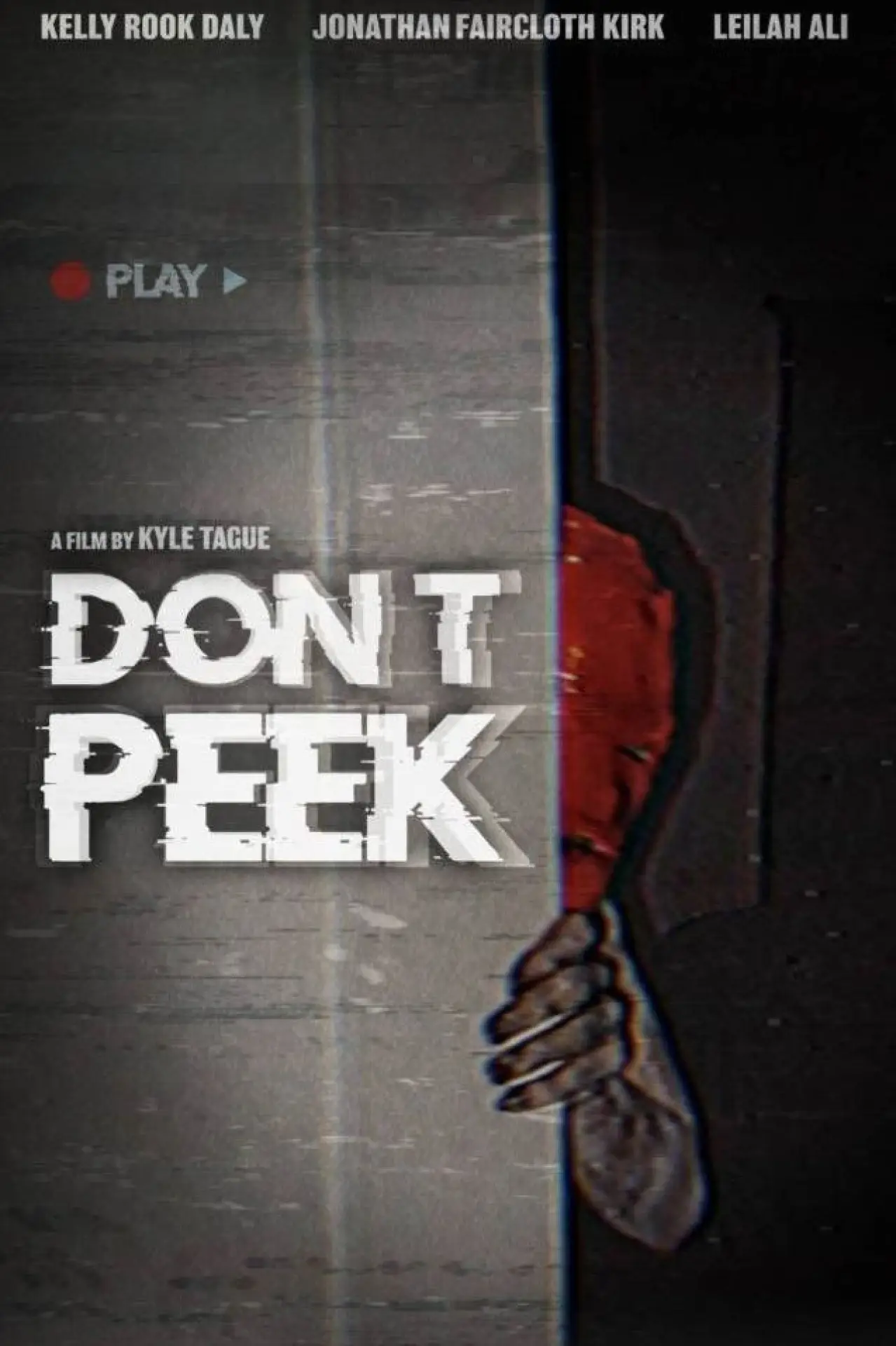 Movie poster "Don’t Peek"