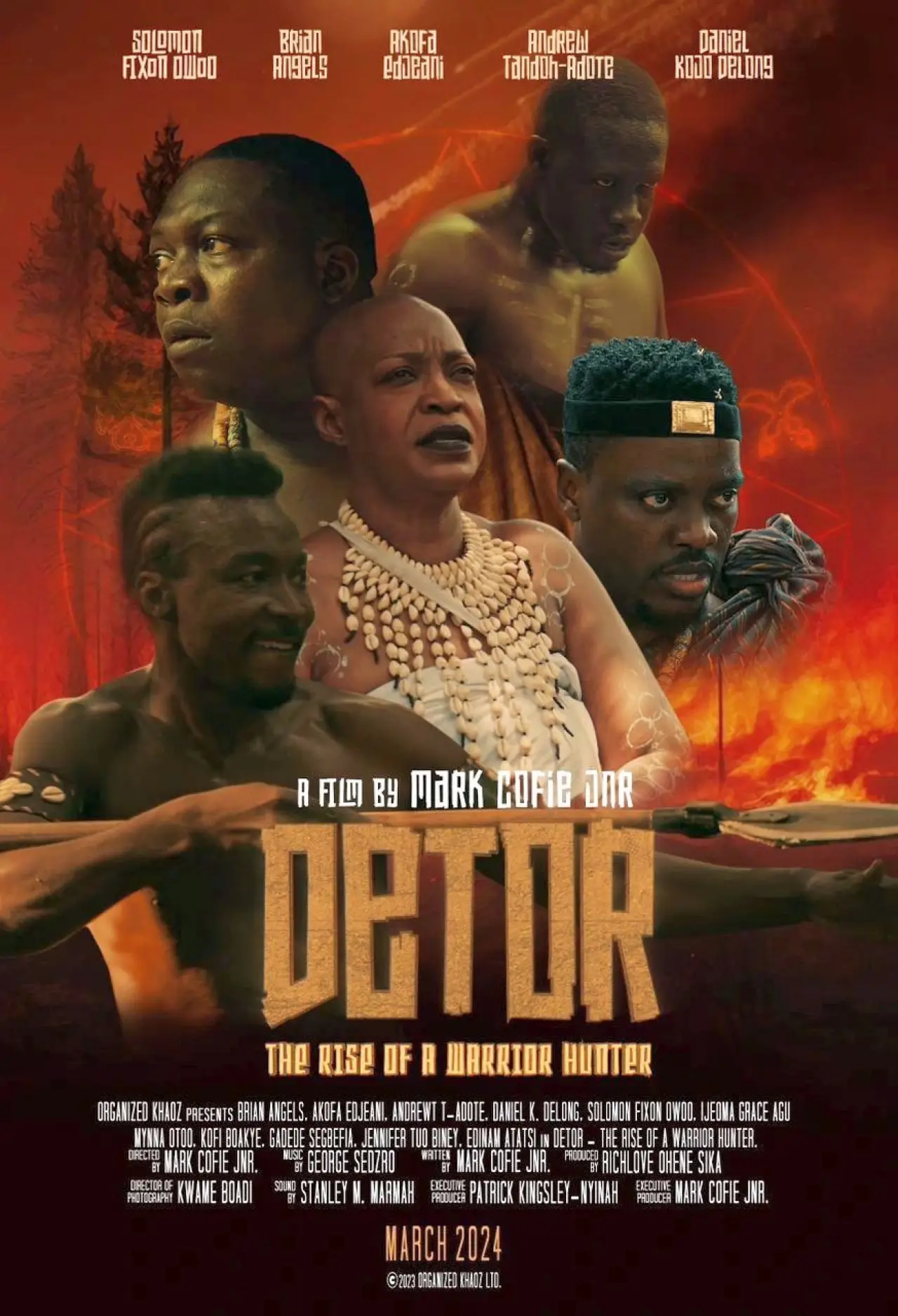 Movie poster "Detor: The Rise of a Warrior Hunter"