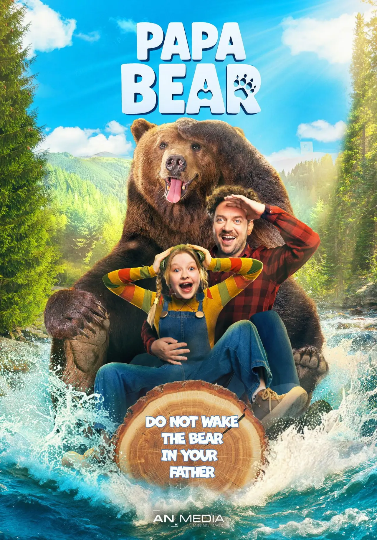 Movie poster "Papa Bear"
