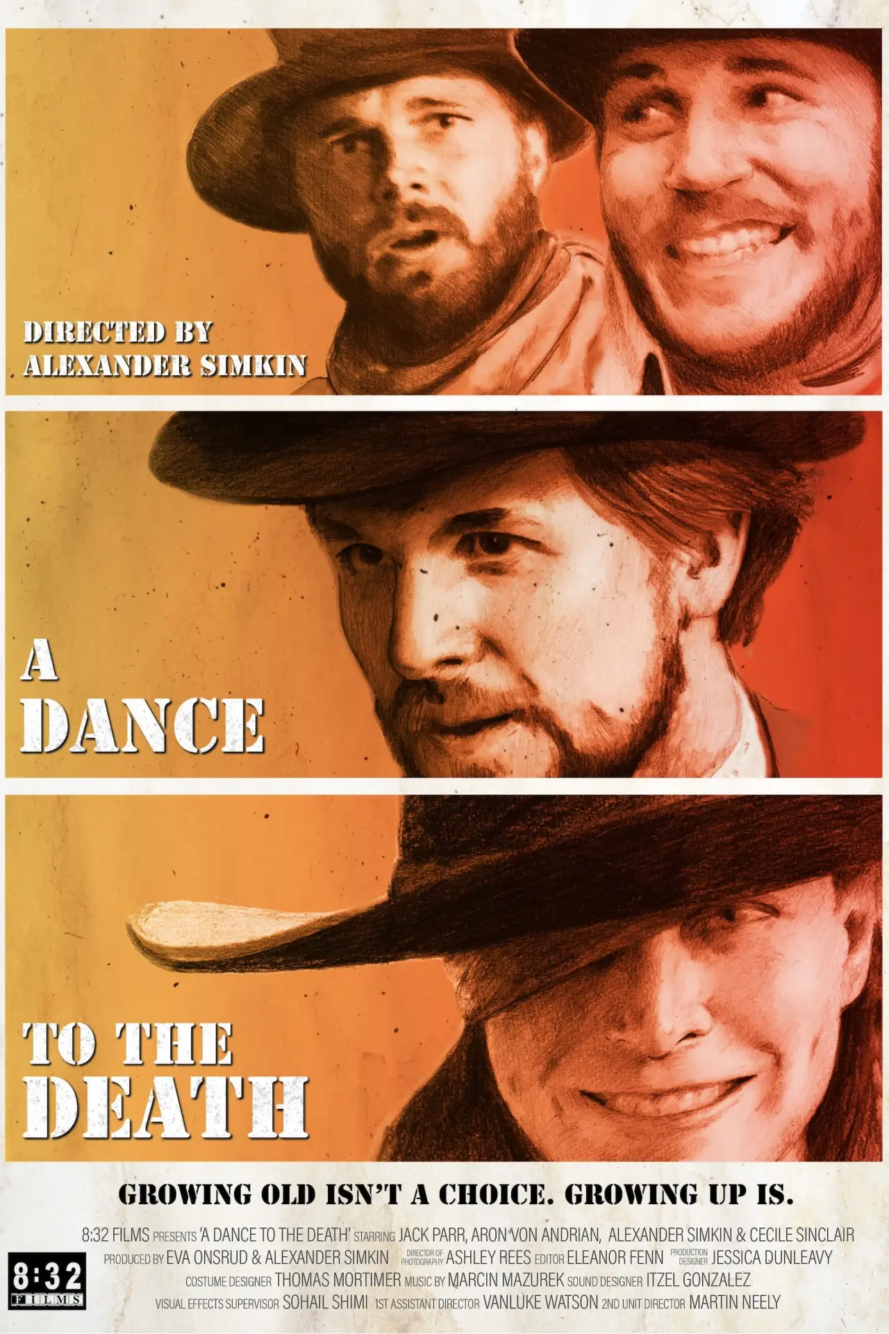 Movie poster "A Dance to the Death"