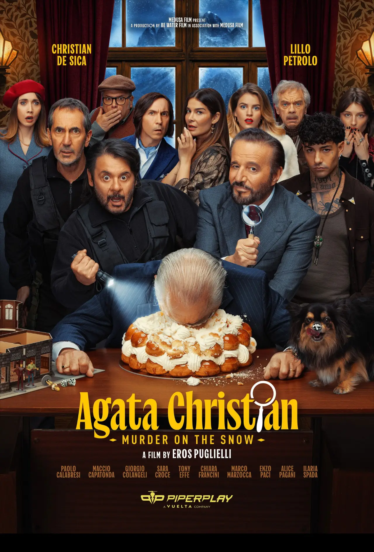 Movie poster "Agata Christian: Murder on the Snow"