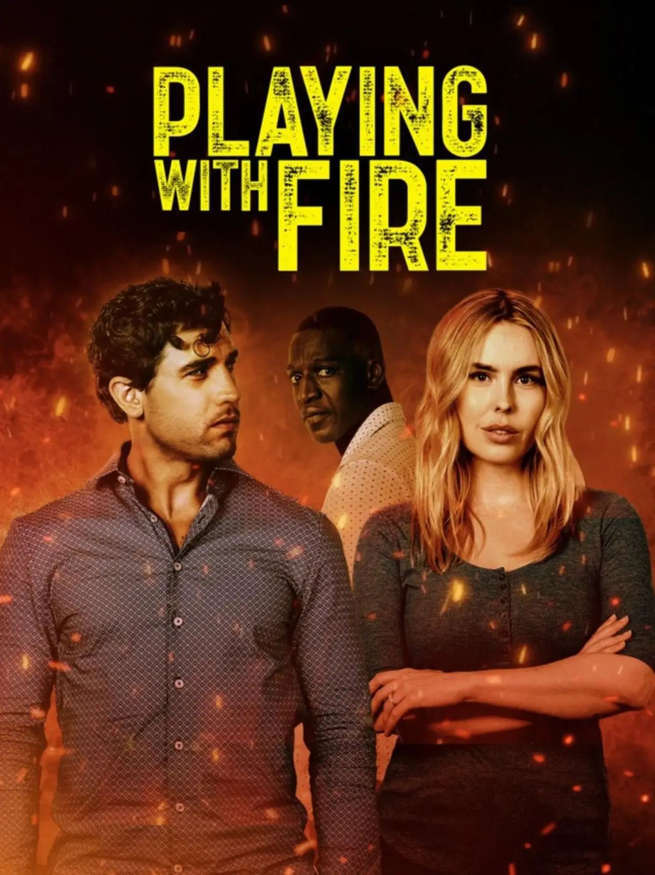 Movie poster "Playing with Fire"