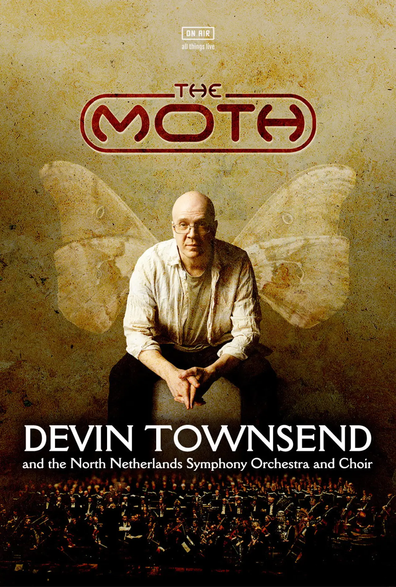 Movie poster "Devin Townsend: The Moth"