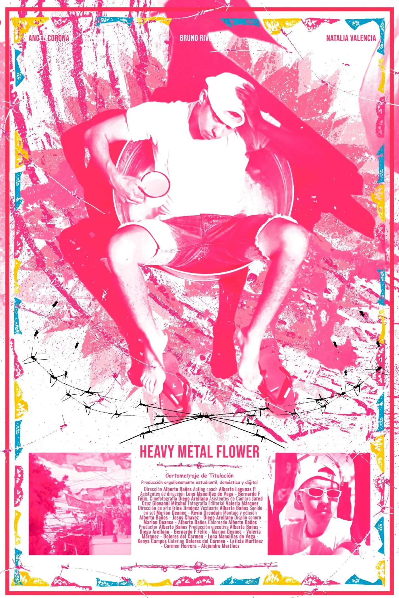 Movie poster "Heavy Metal Flower"