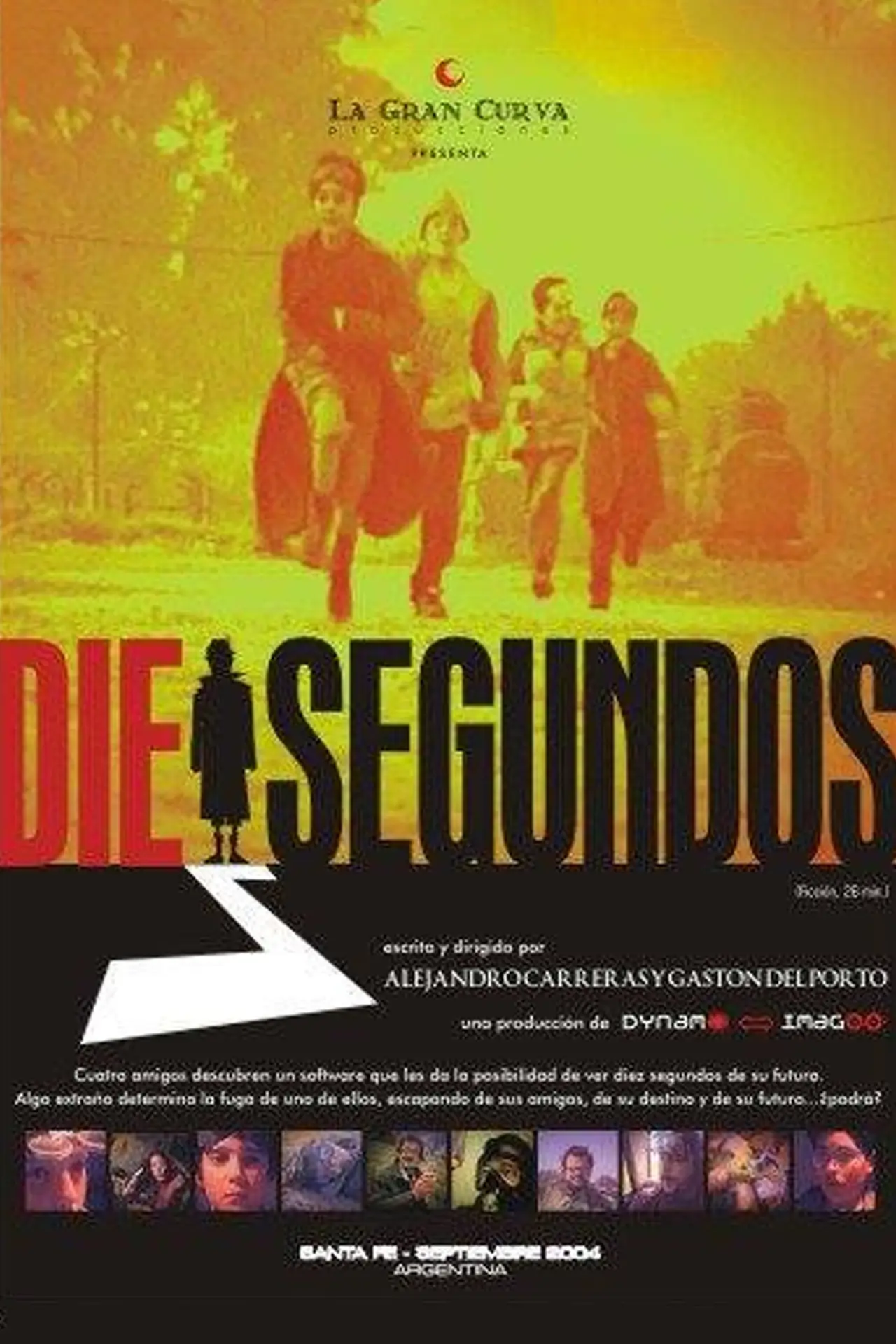 Movie poster "10 segundos"