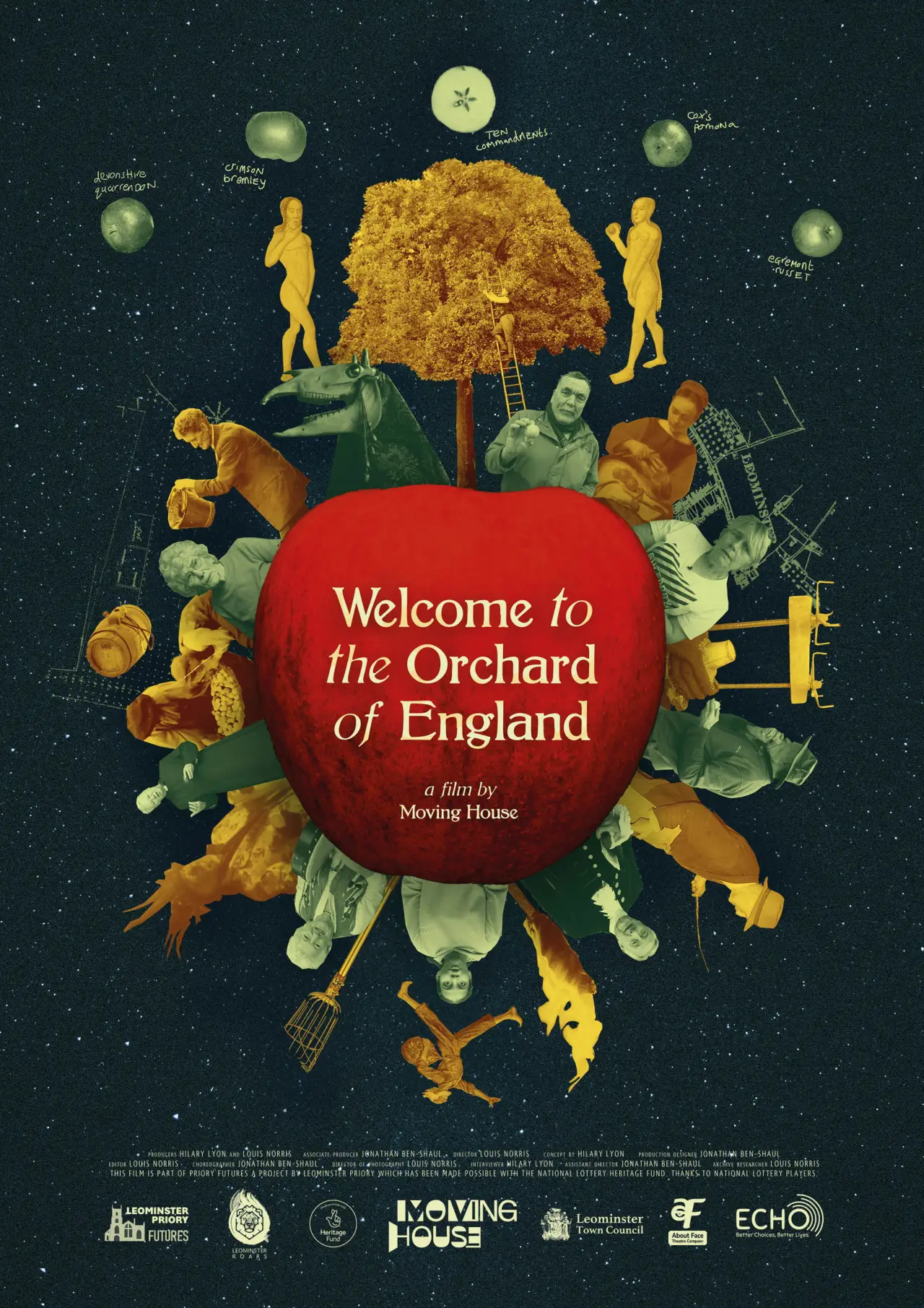 Movie poster "Welcome to the Orchard of England"
