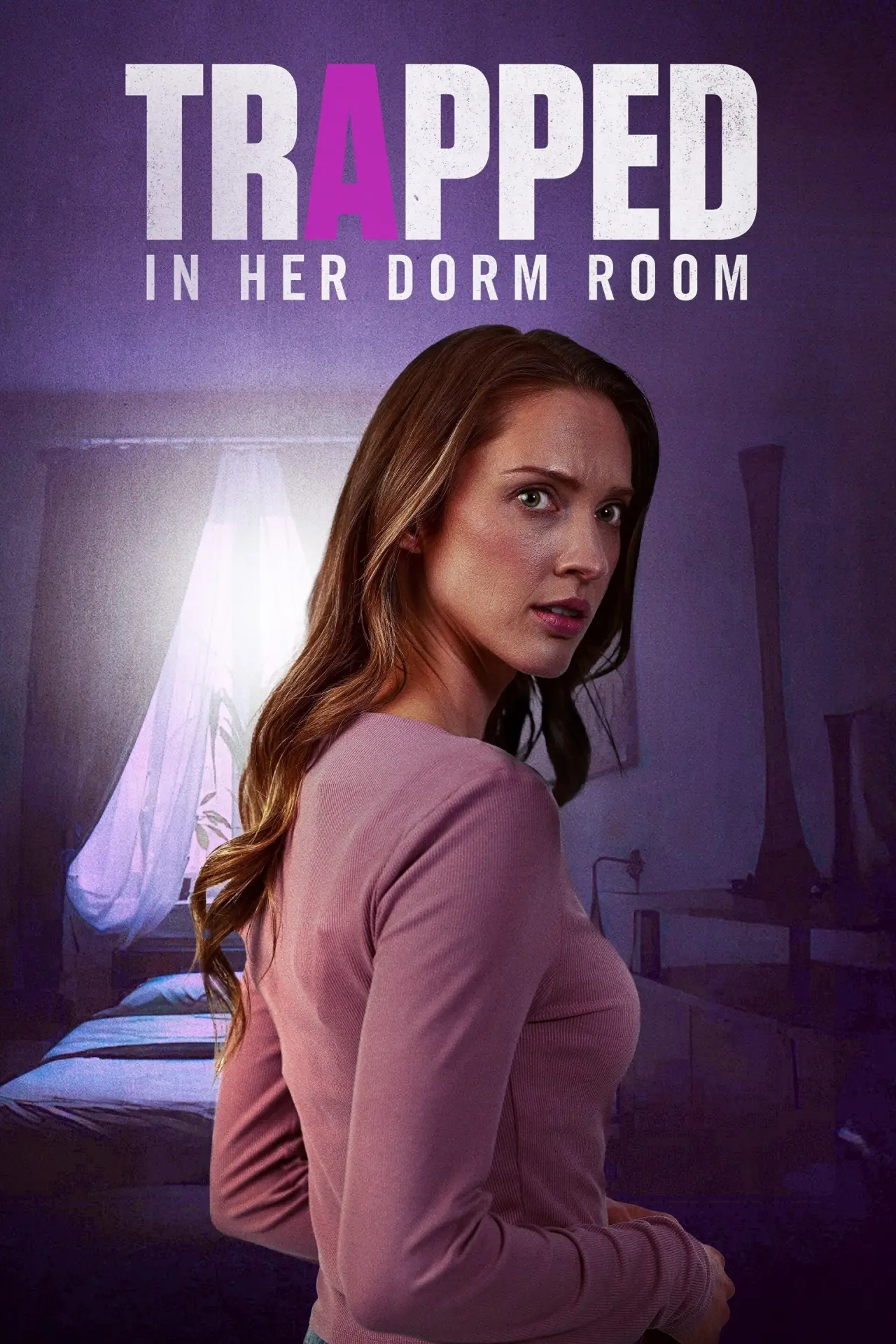 Movie poster "Trapped in Her Dorm Room"