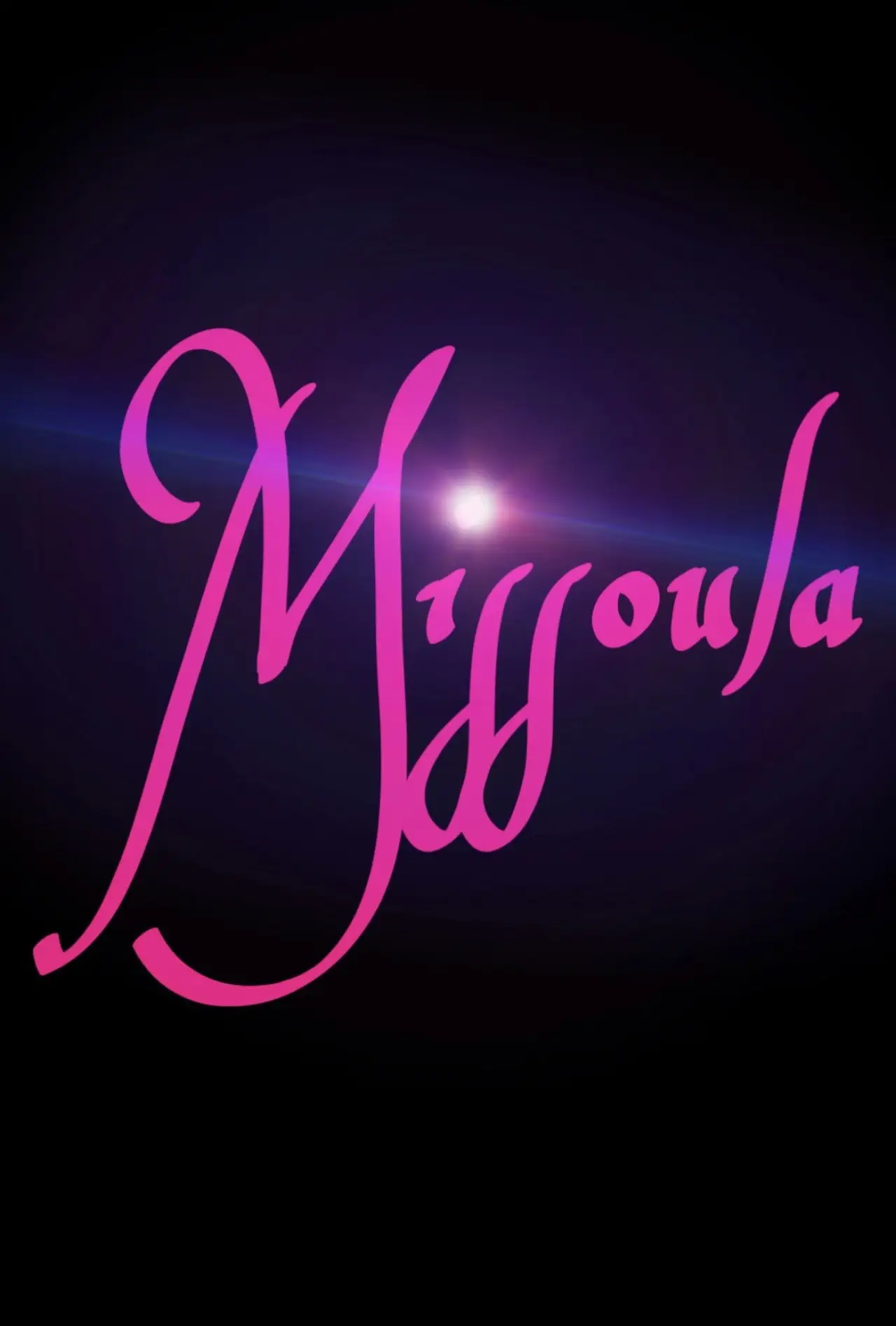 Movie poster "Missoula"