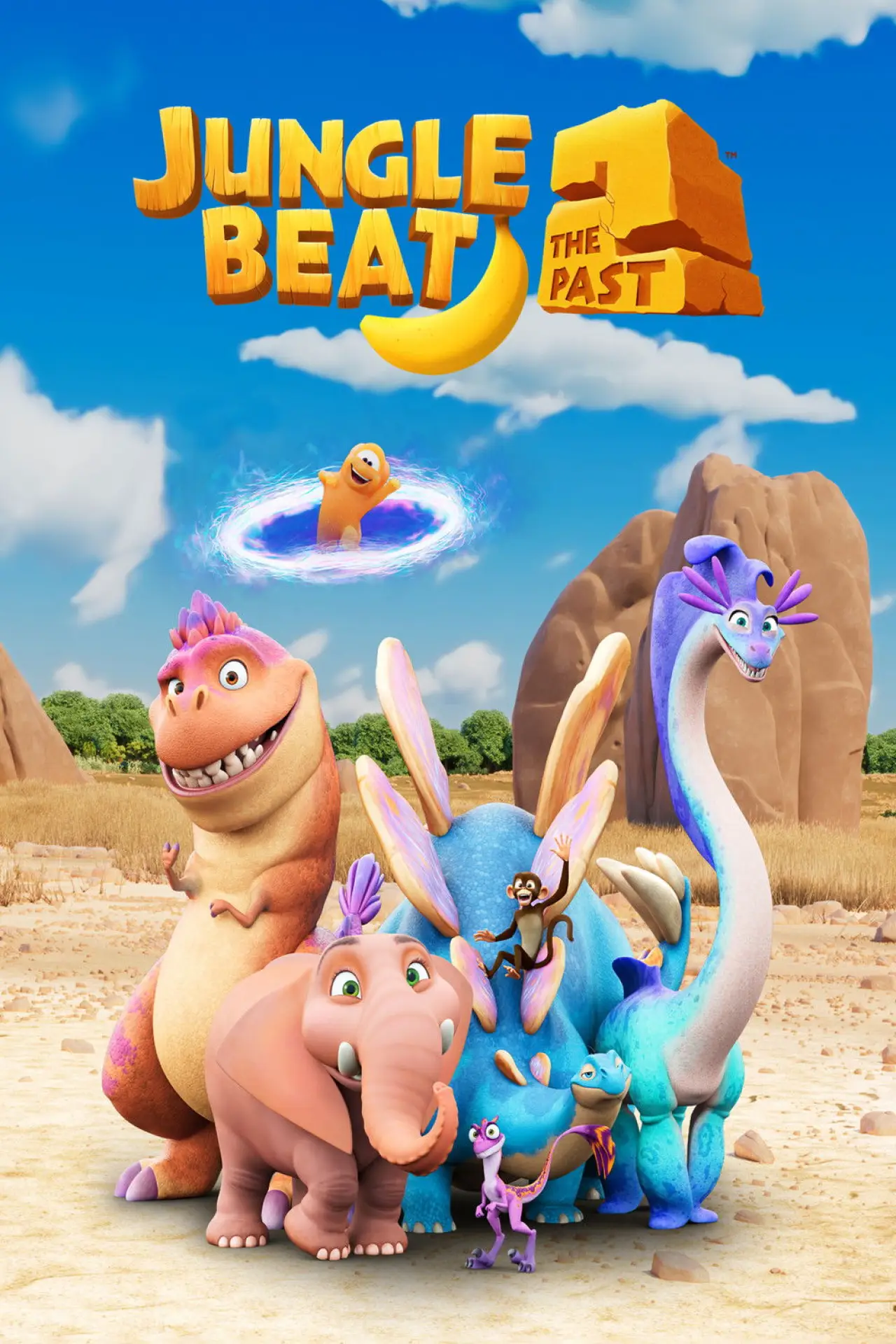 Movie poster "Jungle Beat 2: The Past"