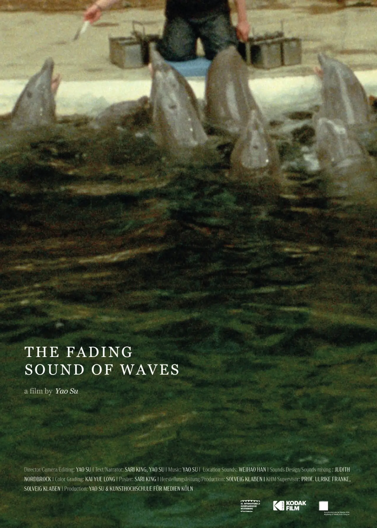 Movie poster "The Fading Sound of Waves"