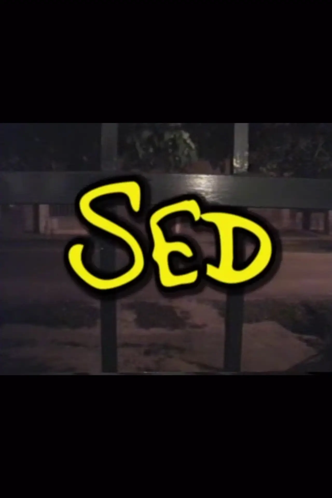 Movie poster "Sed"