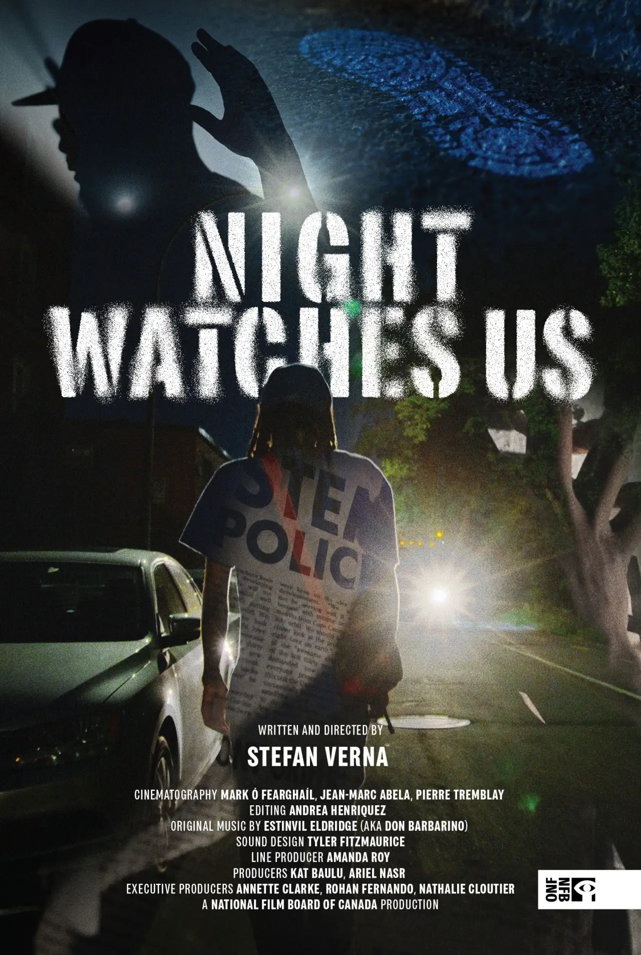 Movie poster "Night Watches Us"